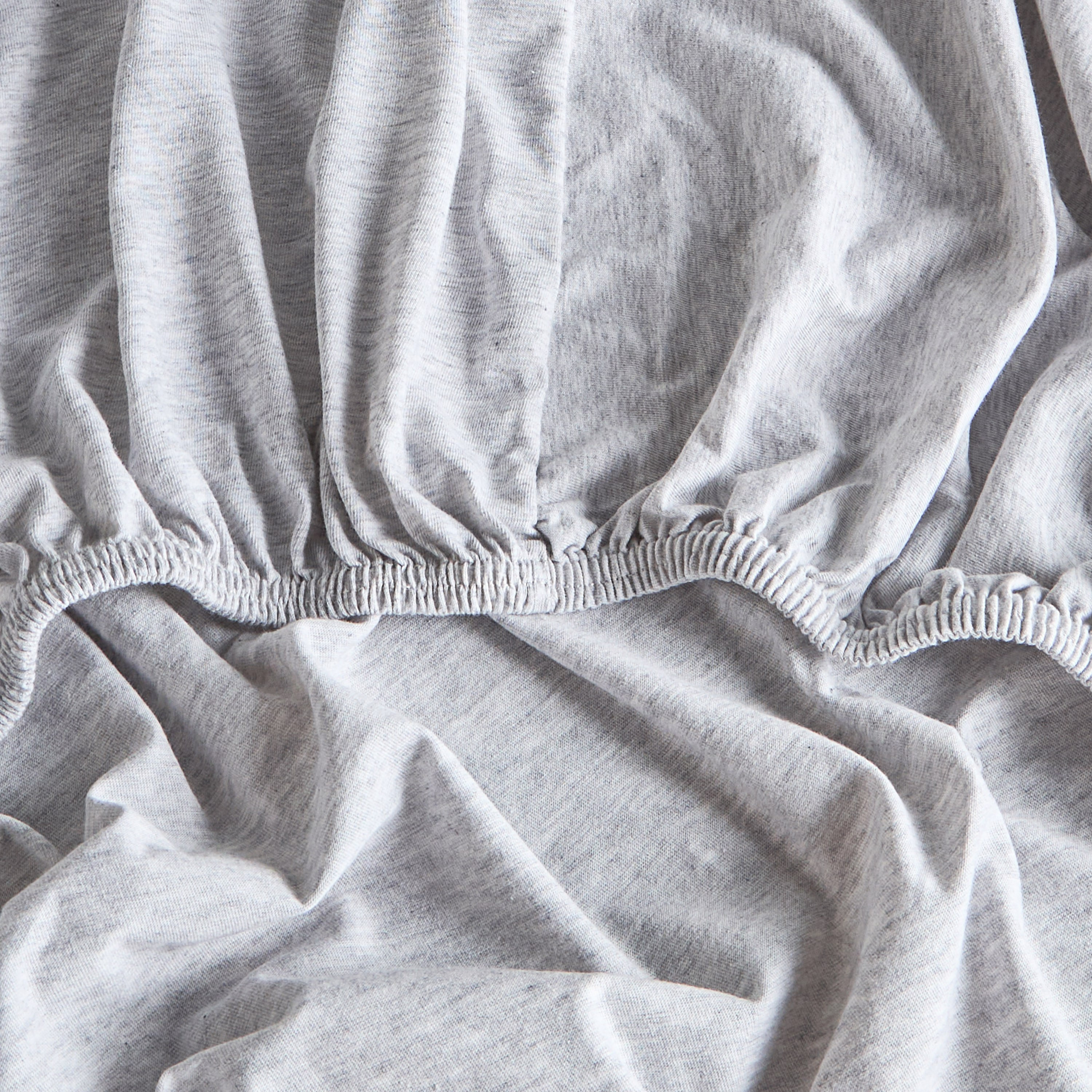 Cloud Melange Turkish Cotton Jersey Queen Fitted Sheet - 160x200 cm-household-bedding-sheetsandpillowcases-fittedsheets-image-2