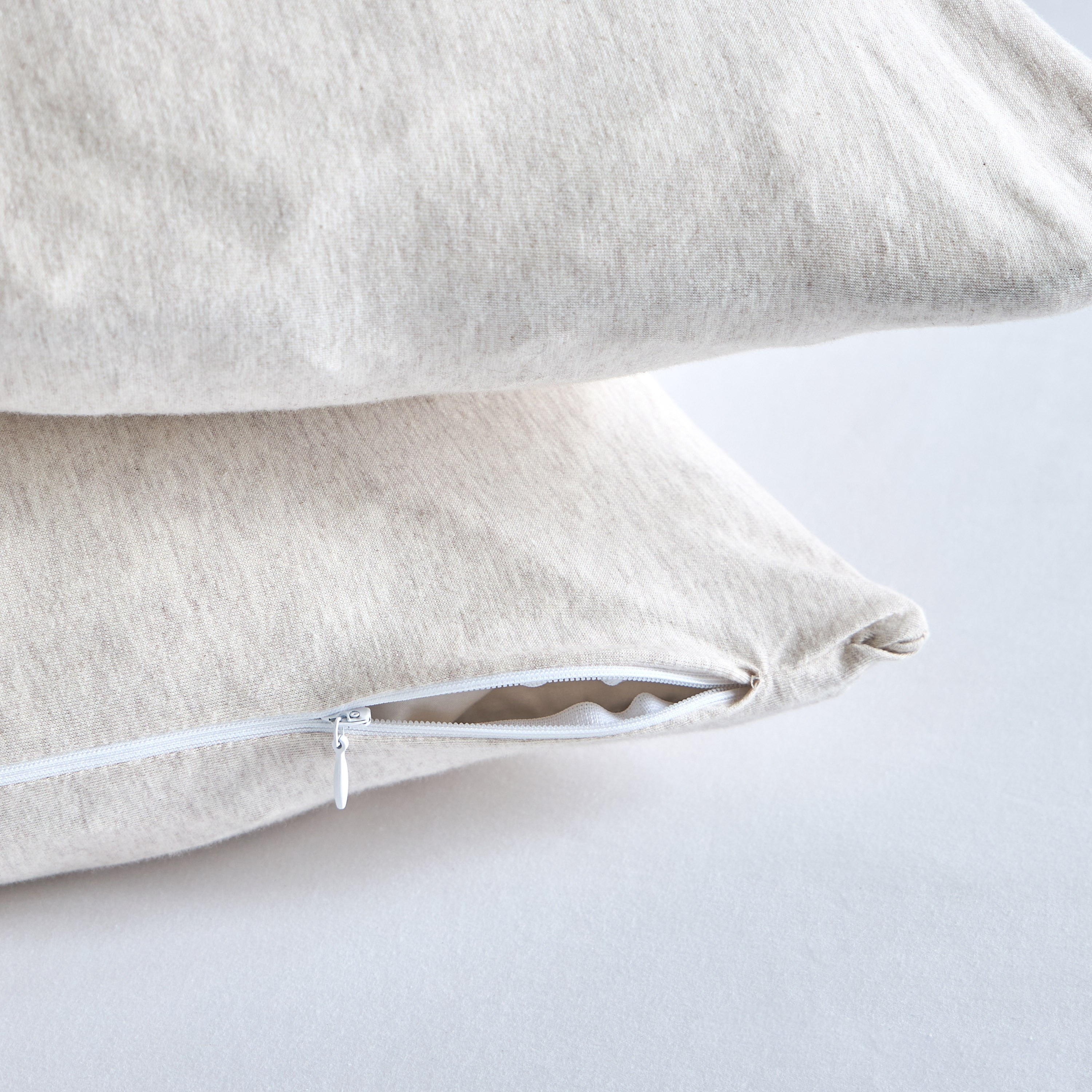 Cloud Melange Turkish Cotton Jersey 2-Piece Pillowcase Set - 50x75 cm-household-bedding-sheetsandpillowcases-pillowcases-image-2