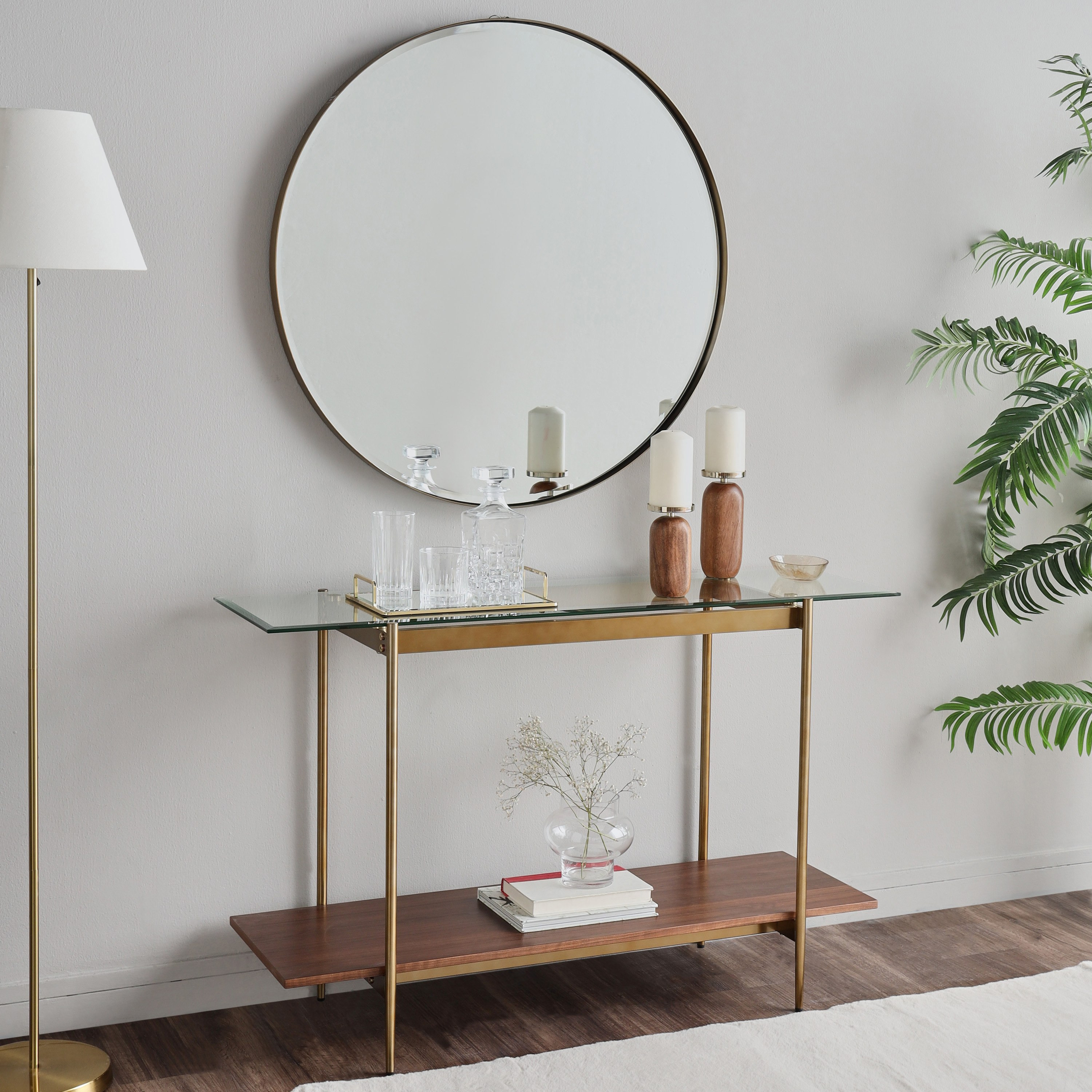 Kiley Console Table with Mirror-furniture-livingroom-consoletablesandmirrors-image-6