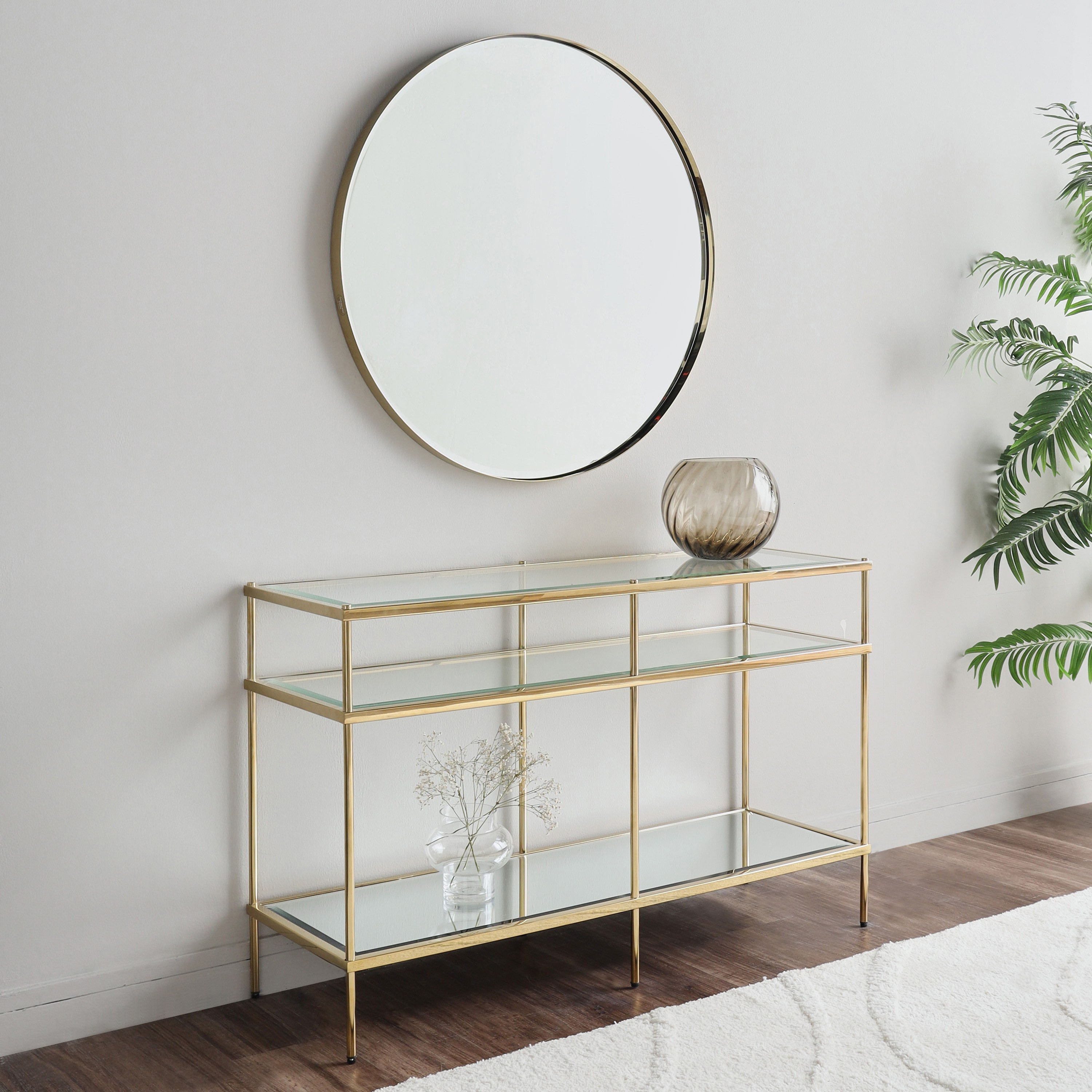 Goldstone Console Table with Mirror-furniture-livingroom-consoletablesandmirrors-image-1