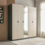 Rubik 5-Door Wardrobe with Drawer-furniture-bedroom-wardrobes-image-1