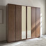 Pebble 6-Door Wardrobe with Drawers-furniture-bedroom-wardrobes-image-1