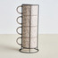 طقم مج سيراميك وحامل 4 قطع - 320 مل - تيسا-household-dining-teaandcoffee-teaandcoffeesets-image-4