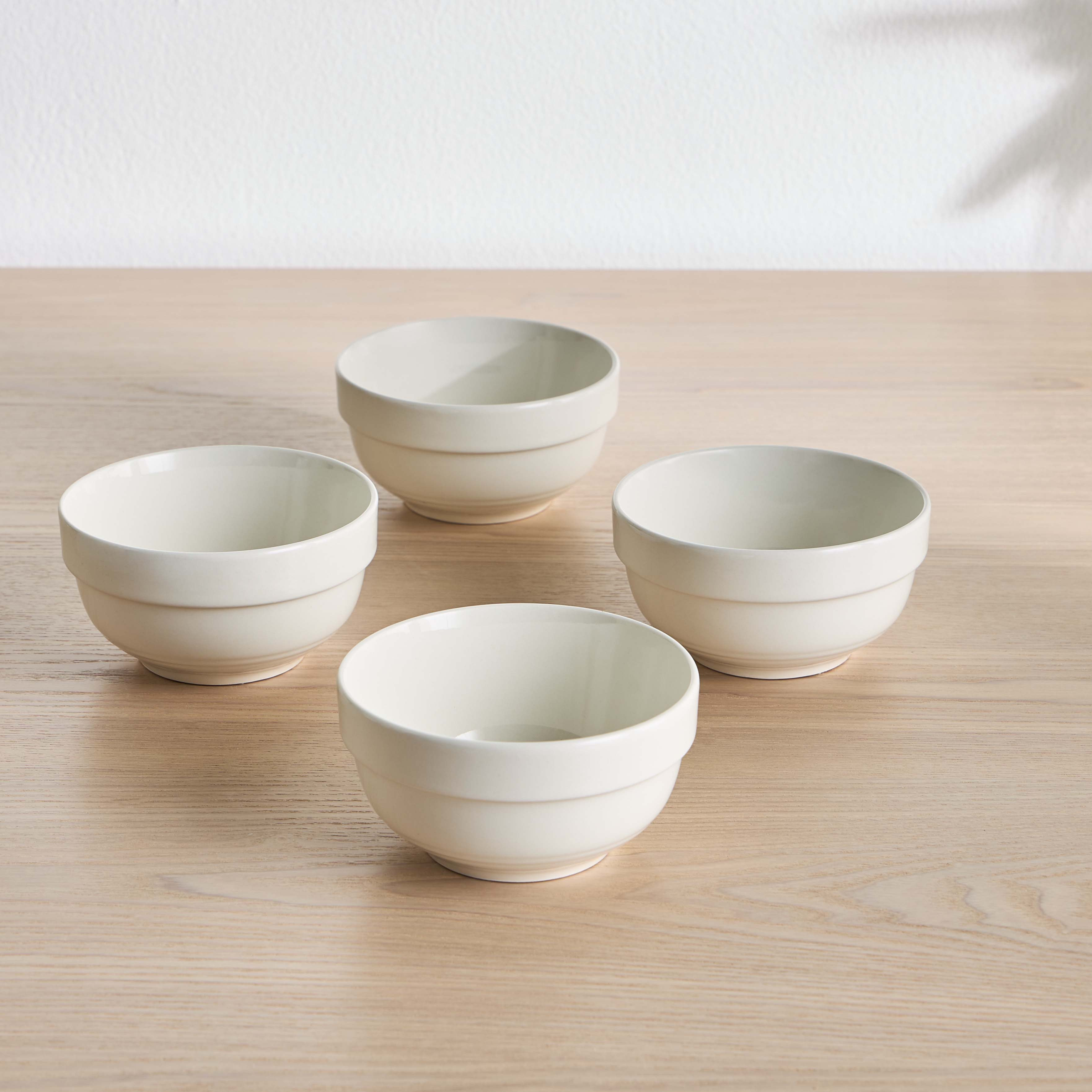 Veton 4-Piece Porcelain Stackable Bowl Set - 12 cm-household-dining-dinnerware-bowls-image-1