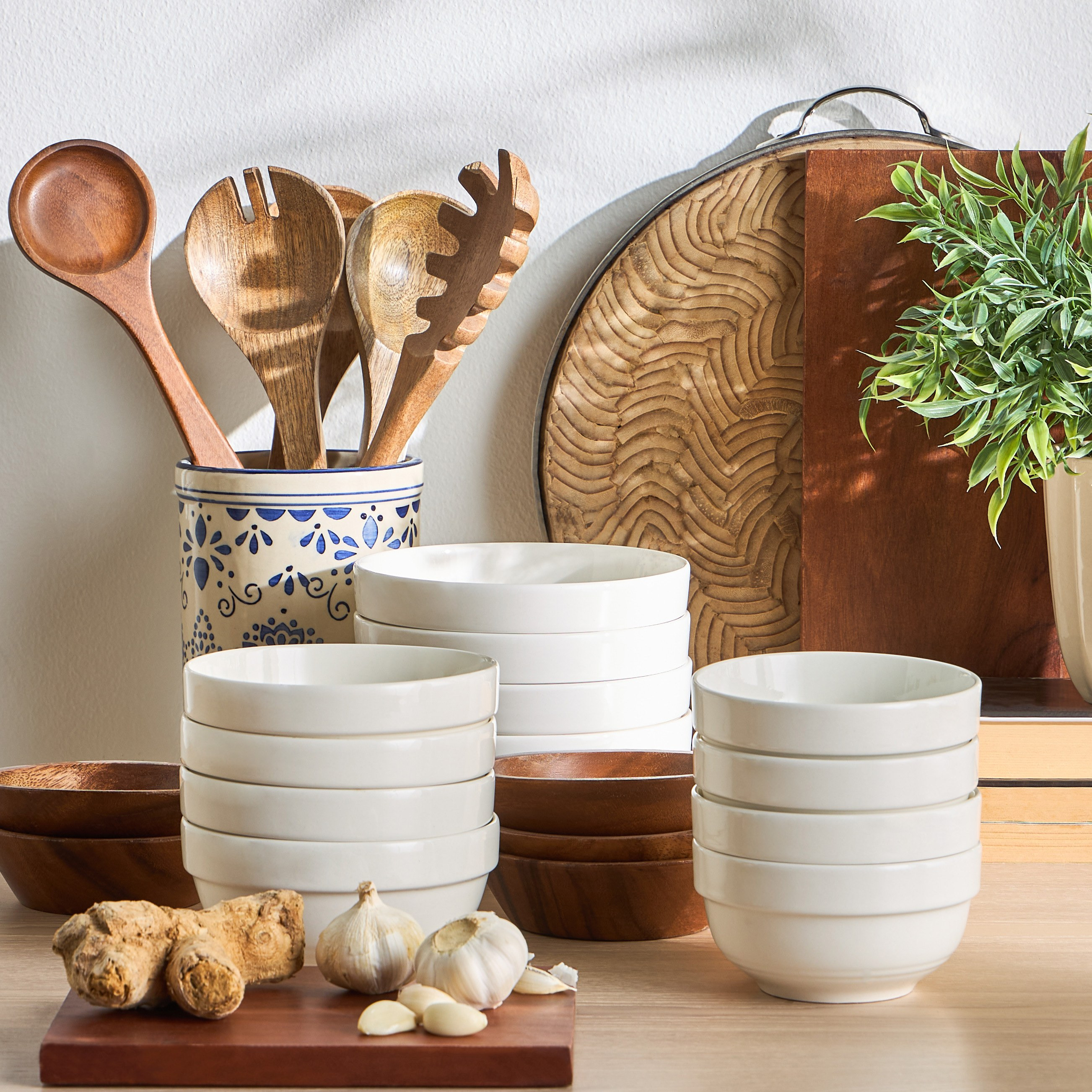 Veton 4-Piece Porcelain Bowl Set - 16 cm-household-dining-dinnerware-bowls-image-4