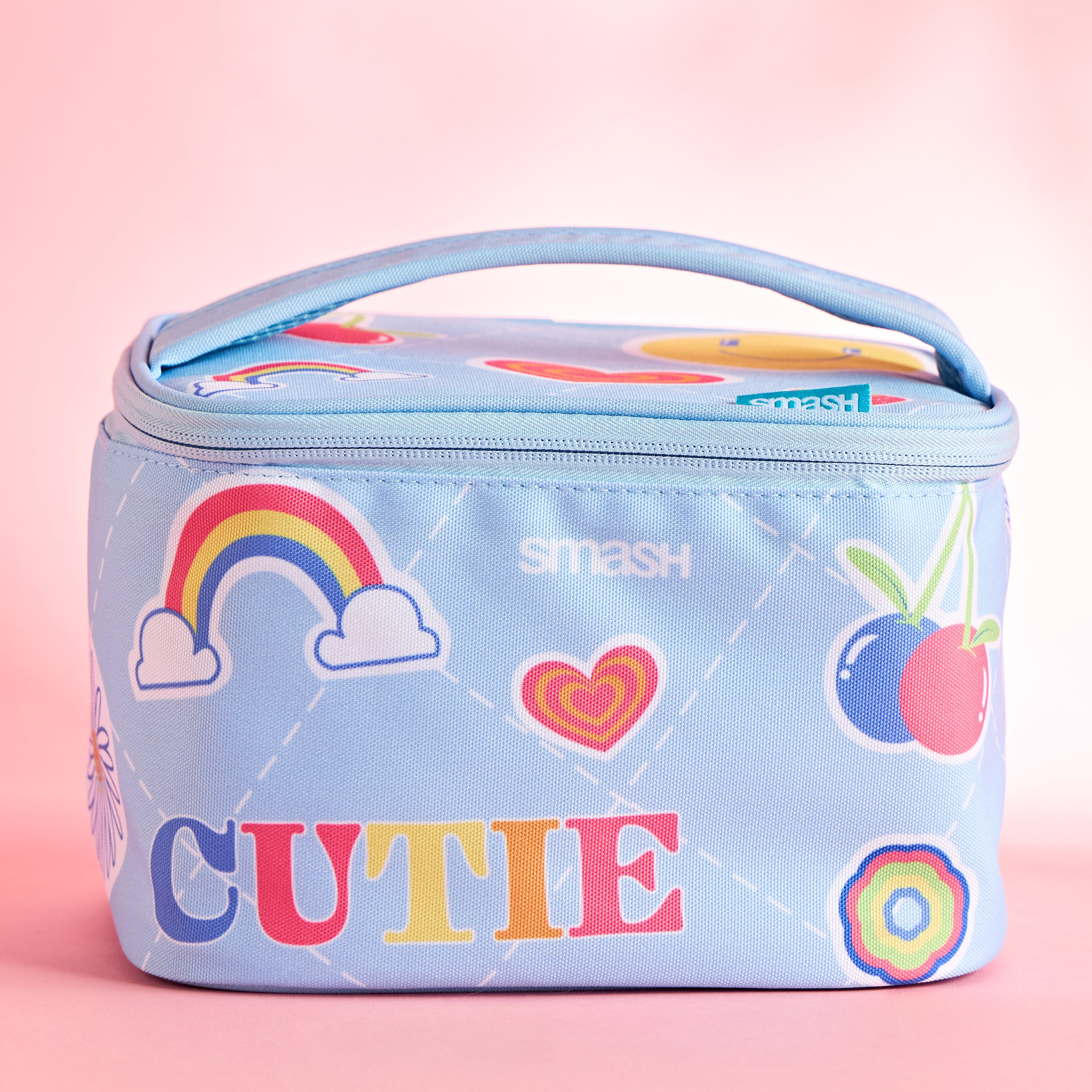 شنطة غداء بشكل مكعب ورقع-babyandkids-eatanddrink-lunchboxesandbags-image-2