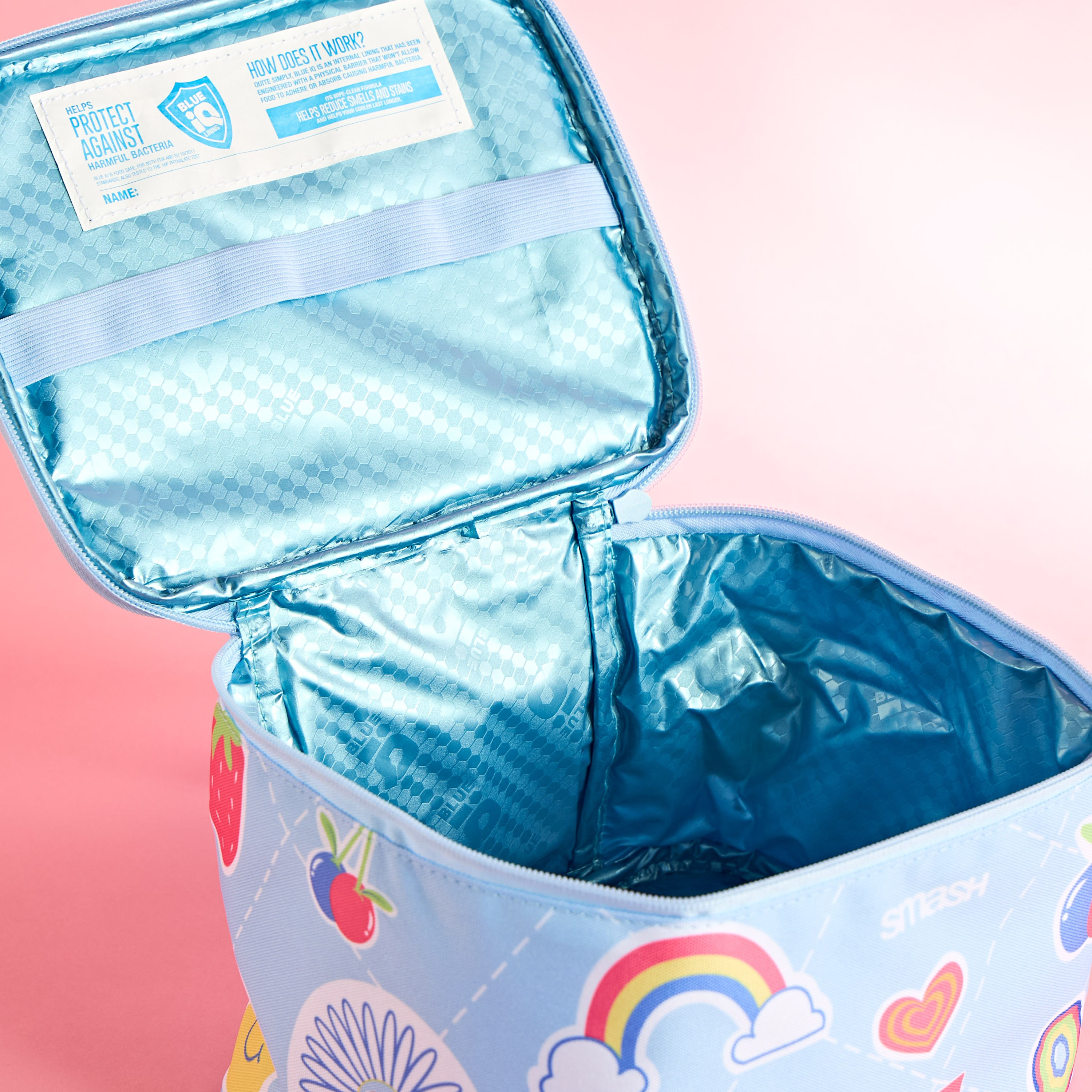 شنطة غداء بشكل مكعب ورقع-babyandkids-eatanddrink-lunchboxesandbags-image-4
