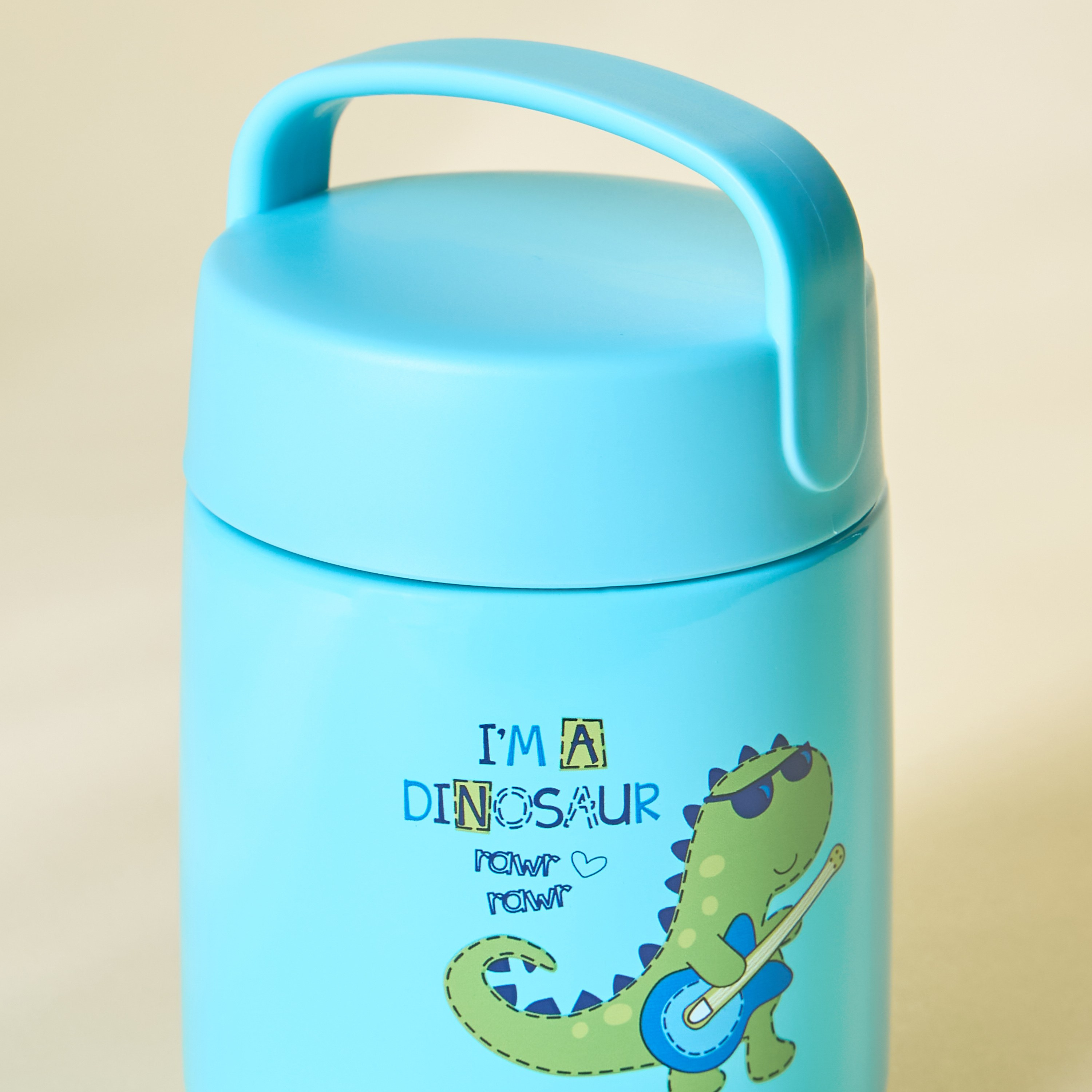 Rawr Food Jar with Handle-babyandkids-eatanddrink-lunchboxesandbags-image-3