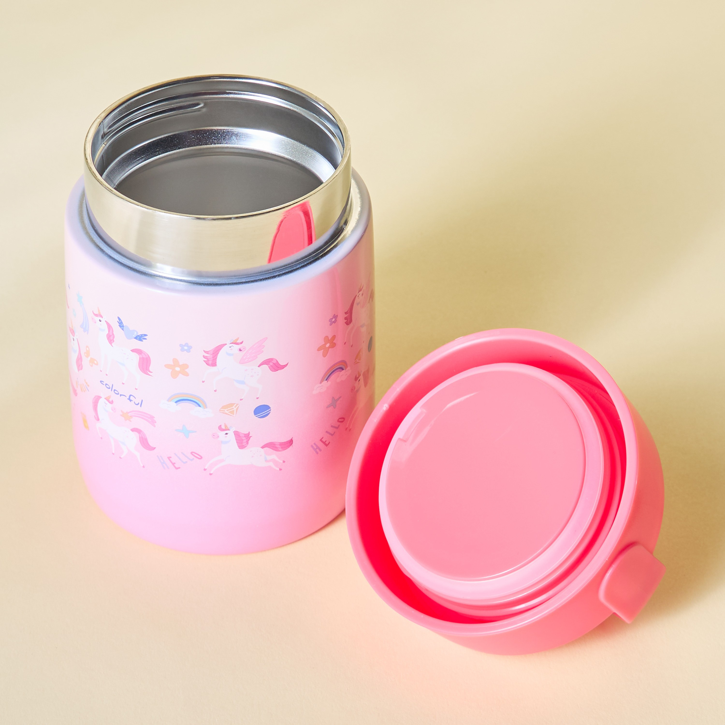 Happy Unicorn Food Jar with Handle-babyandkids-eatanddrink-foodstorage-image-2