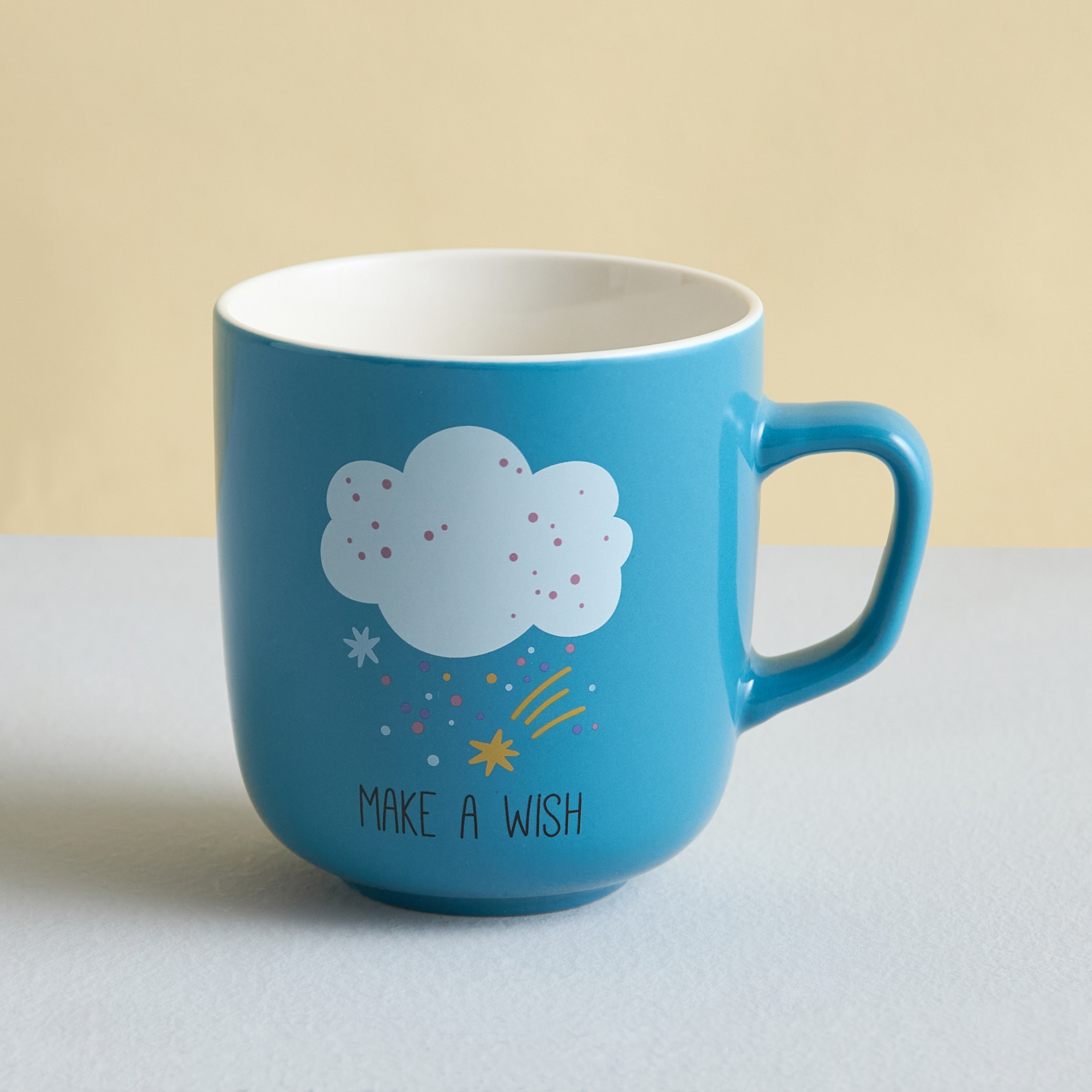 Make a Wish New Bone China Mug - 380 ml-babyandkids-schoolessentials-tableware-image-1