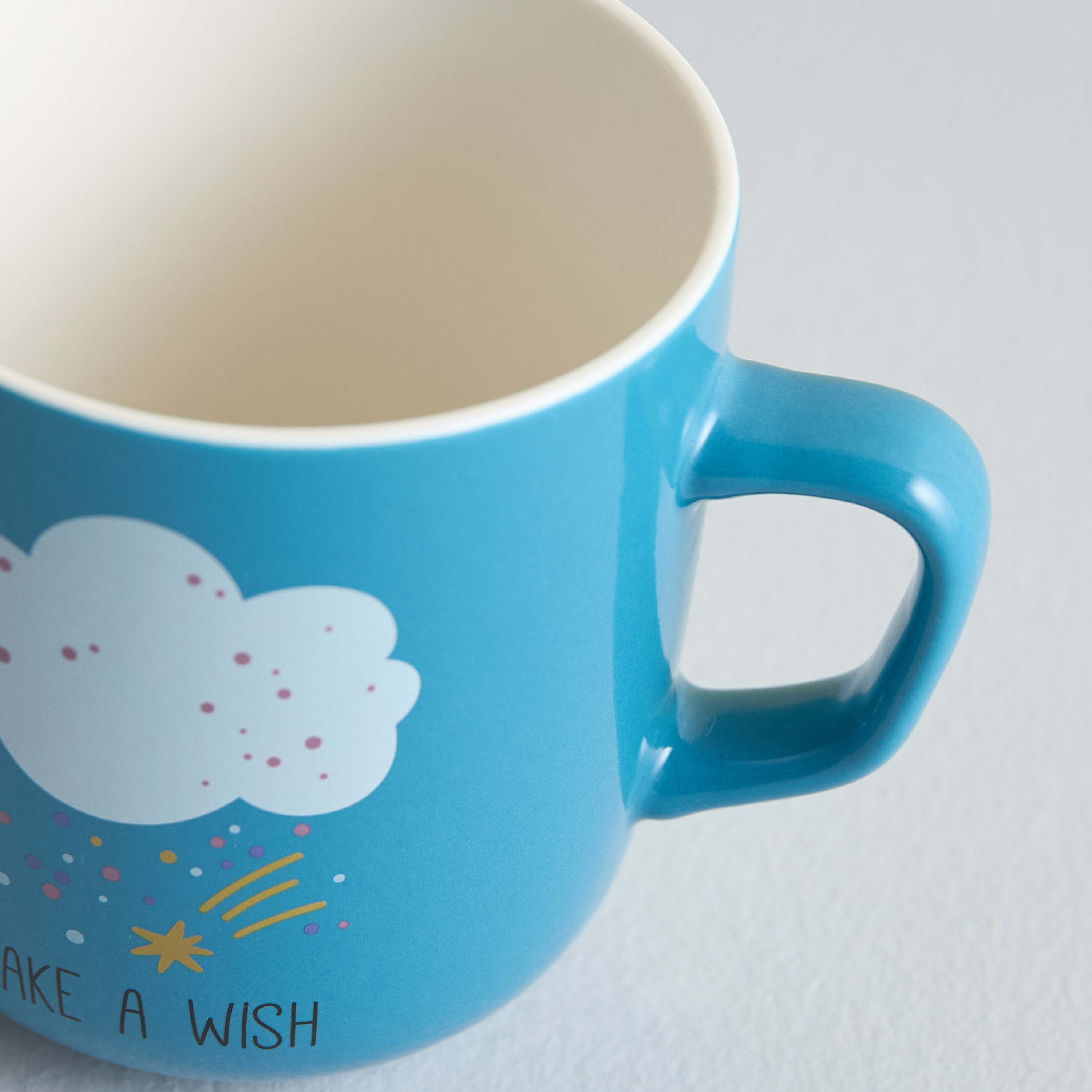 Make a Wish New Bone China Mug - 380 ml-babyandkids-schoolessentials-tableware-image-2
