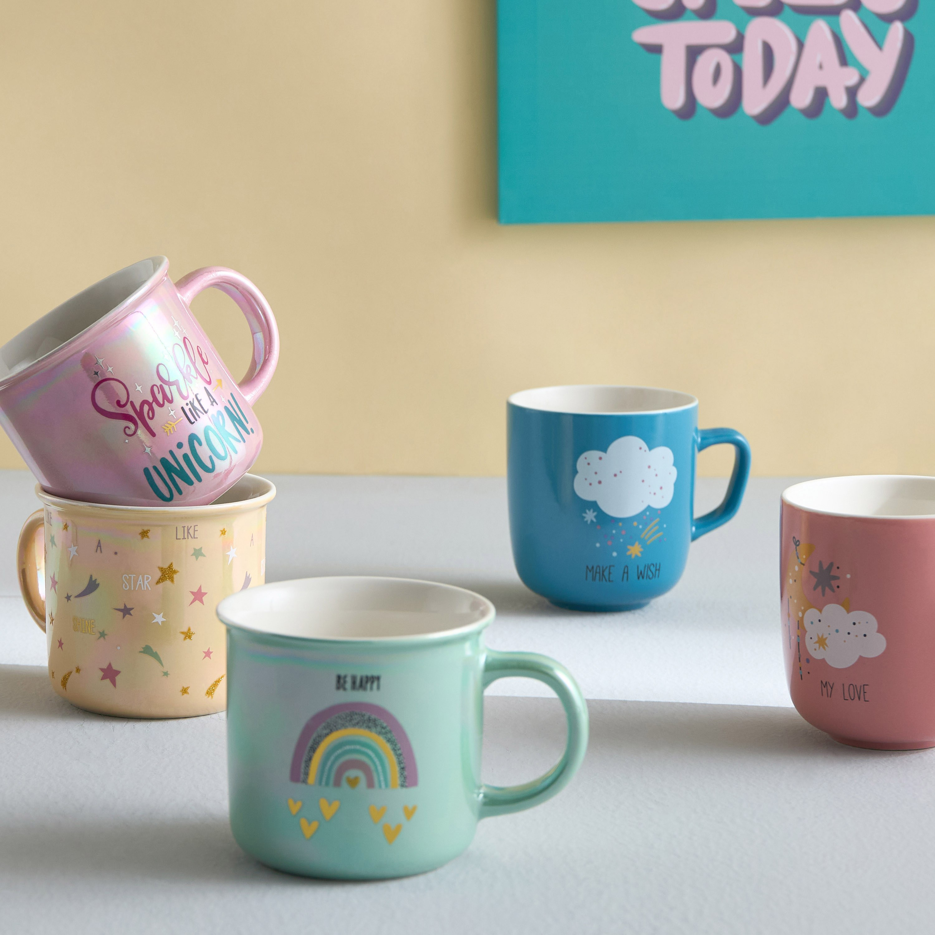مج خزف صيني - شاين- 380 مل-babyandkids-schoolessentials-tableware-image-3