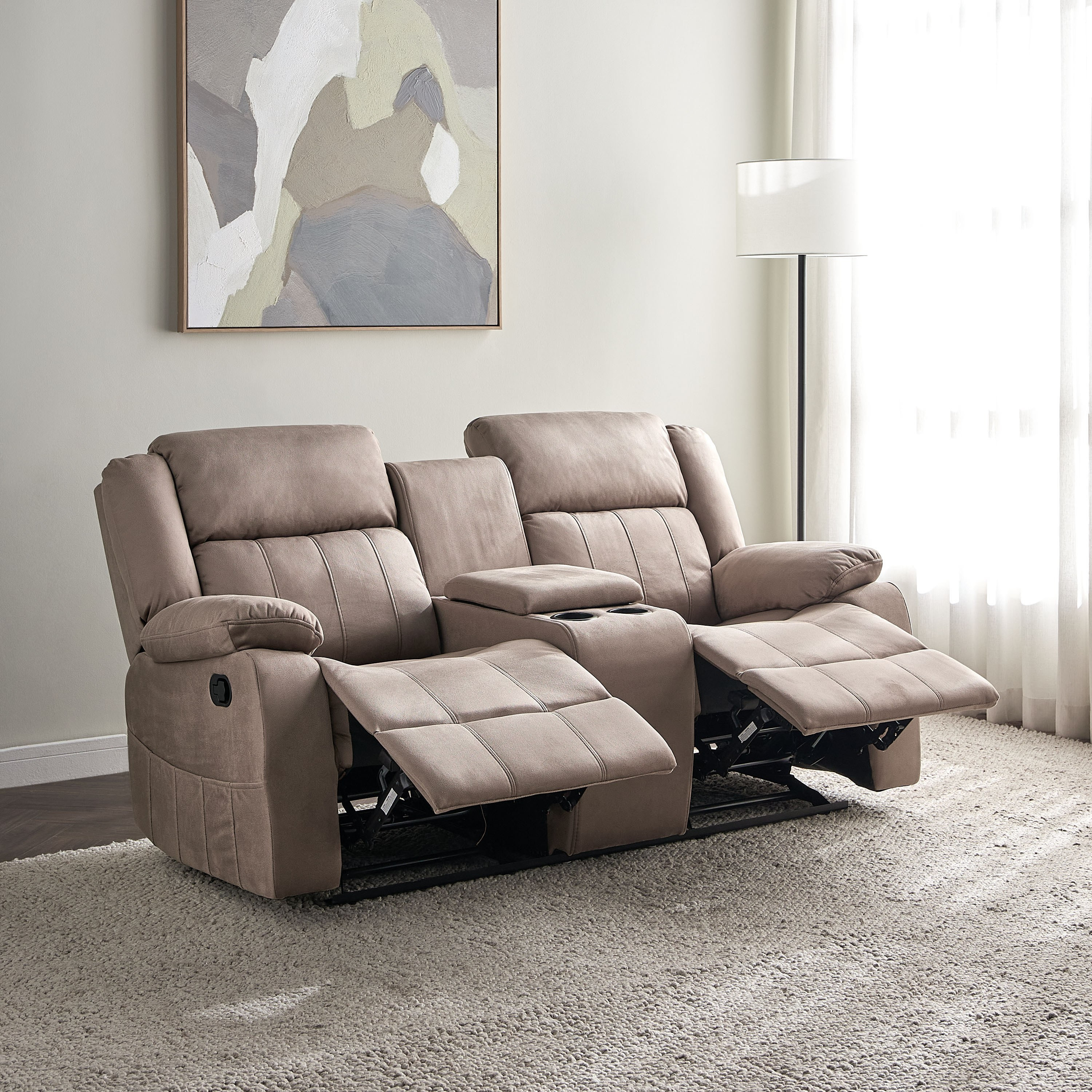 Baskin 2-Seater Fabric Rocking Recliner-furniture-sofaandseating-recliners-image-4