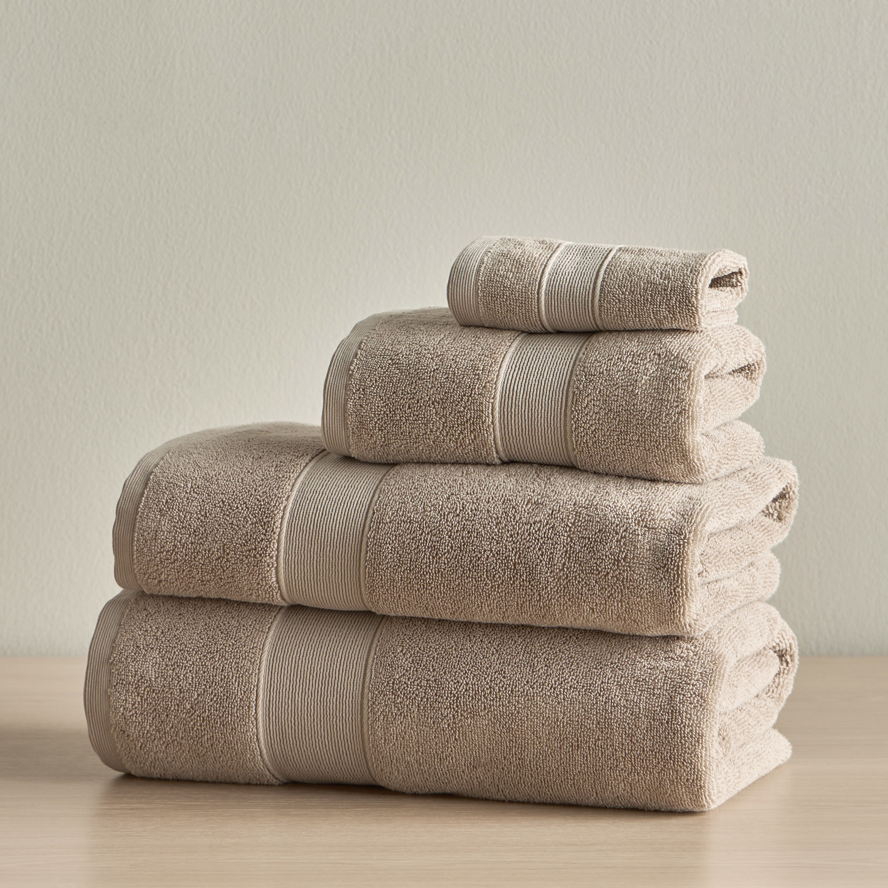 Eco Soft 4-Piece 650 GSM Organic Turkish Cotton Fingertip Towel Set - 30x30 cm-household-bathandlaundry-bathlinen-towels-image-4