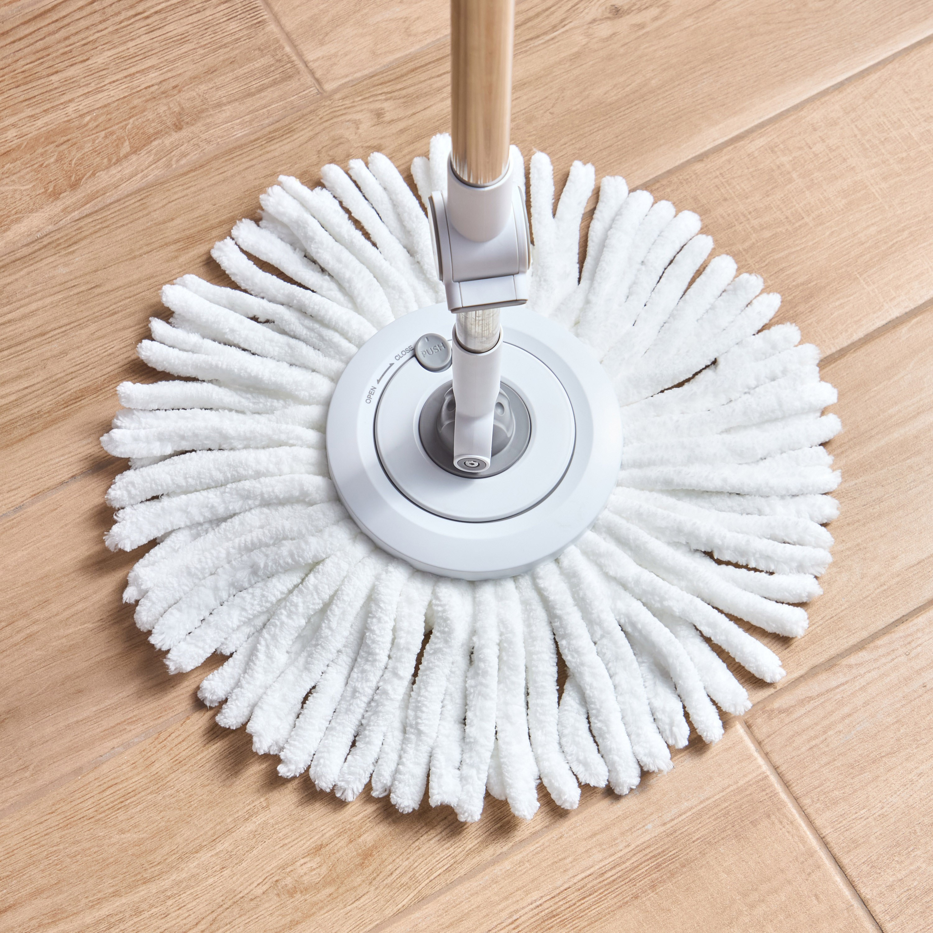 دلو ممسحة دوارة مع رأس ممسحة - لايتون-household-bathandlaundry-cleaning-broomsmopsanddusters-image-3