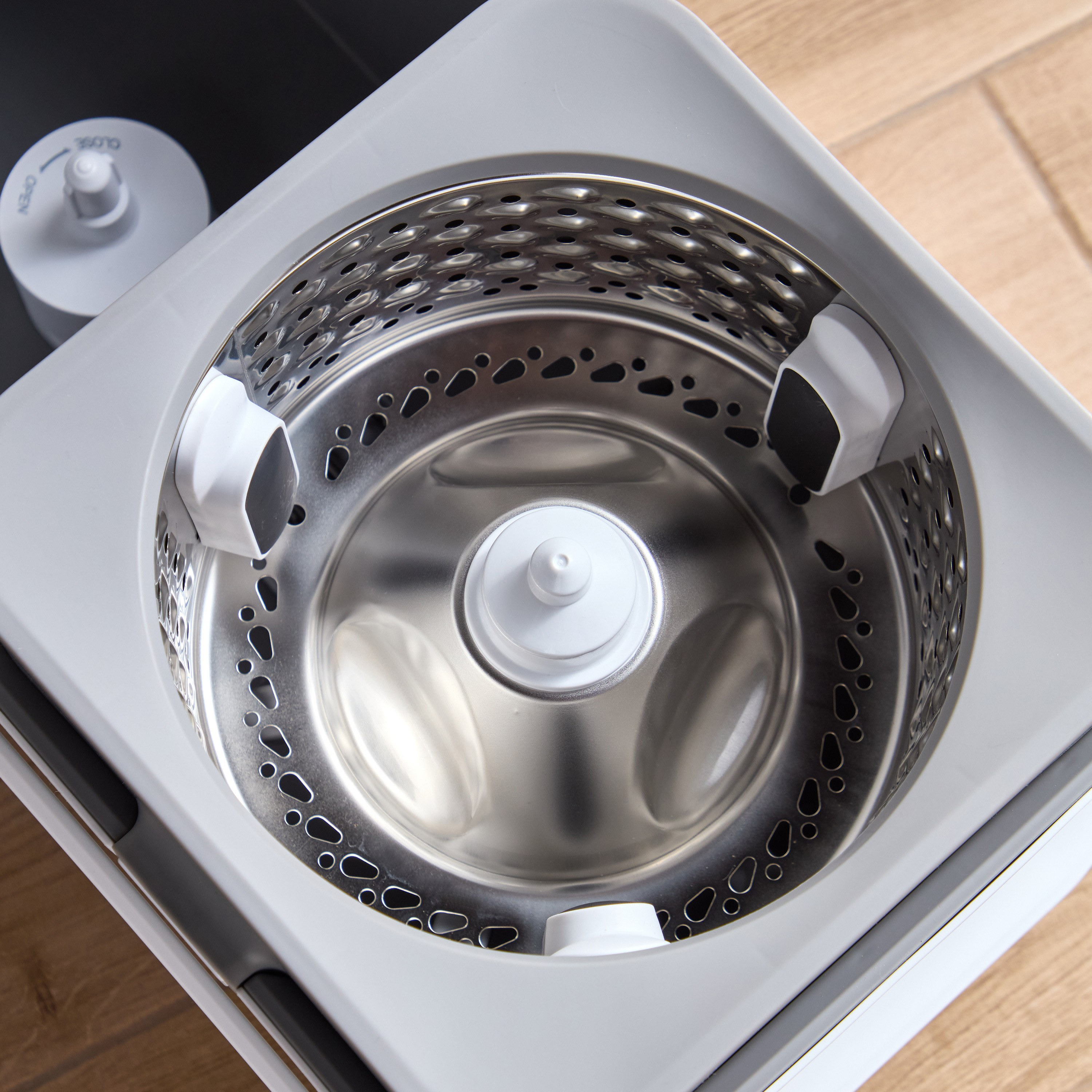 دلو ممسحة دوارة مع رأس ممسحة - لايتون-household-bathandlaundry-cleaning-broomsmopsanddusters-image-4
