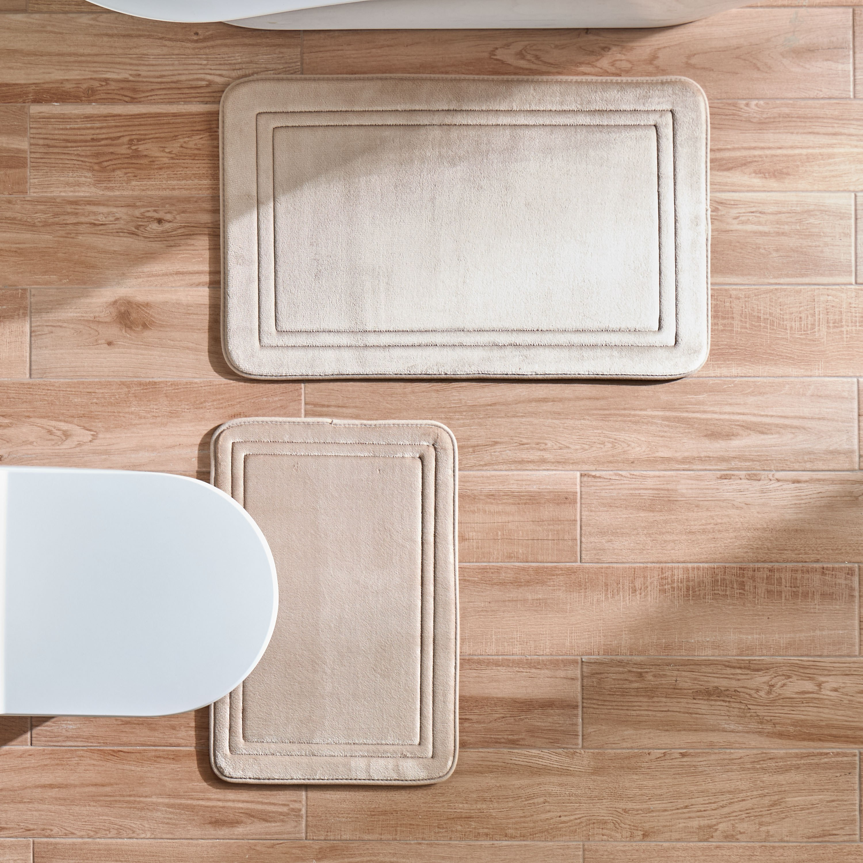Essentielle Clara Bath Mat - Set of 2-household-bathandlaundry-bathlinen-bathmatsandtubmats-image-1