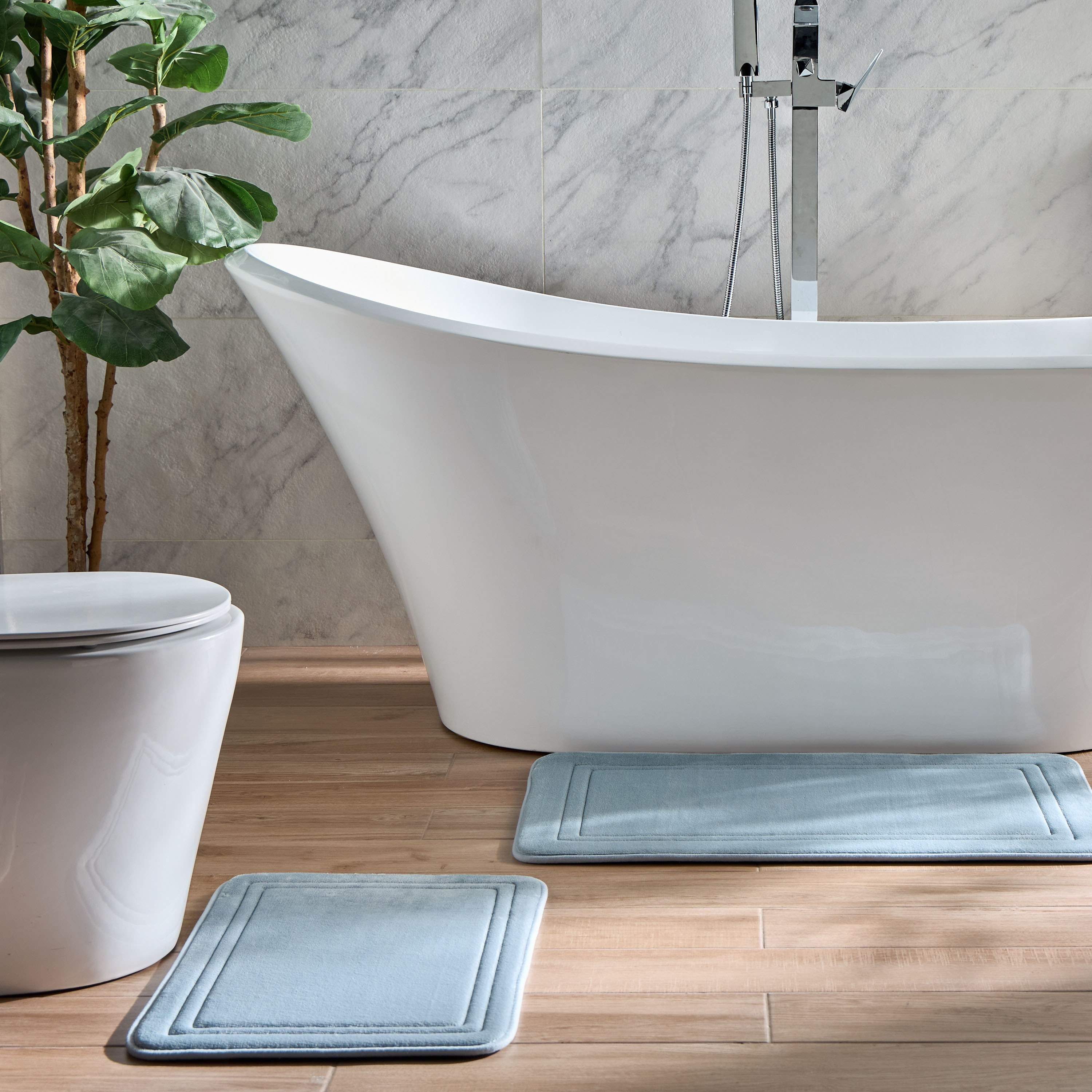 Essentielle Clara Bath Mat - Set of 2-household-bathandlaundry-bathlinen-bathmatsandtubmats-image-4