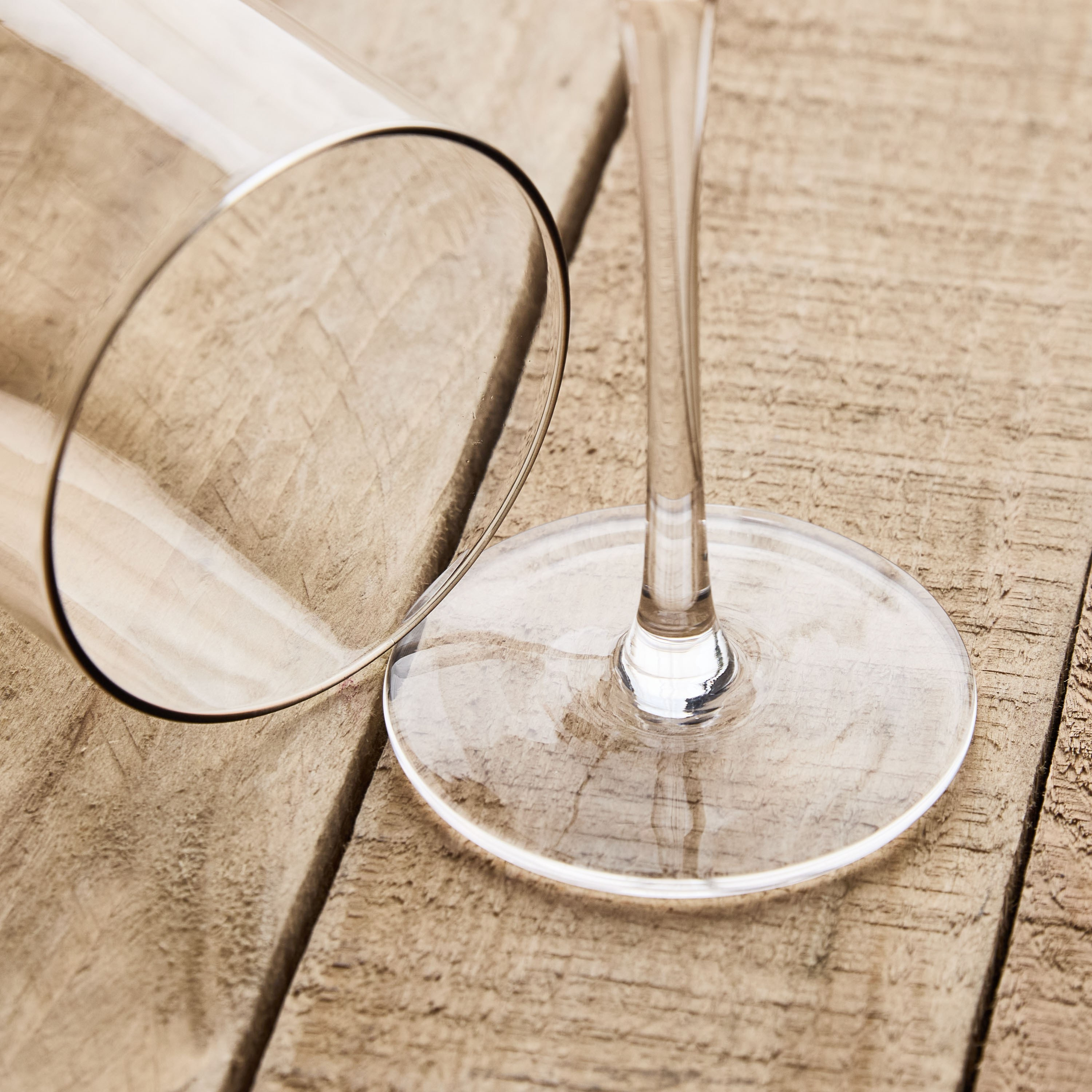 طقم كاسات زجاجية طويلة 6 قطع- إيرثي بيبل - 435 مل-household-dining-glassware-stemware-image-3