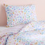 Doreen Hearts Cotton Reversible 144 Thread Count  2-Piece Single Comforter Set - 135x220 cm-kids-beddingandwindows-bedding-comforters-image-1