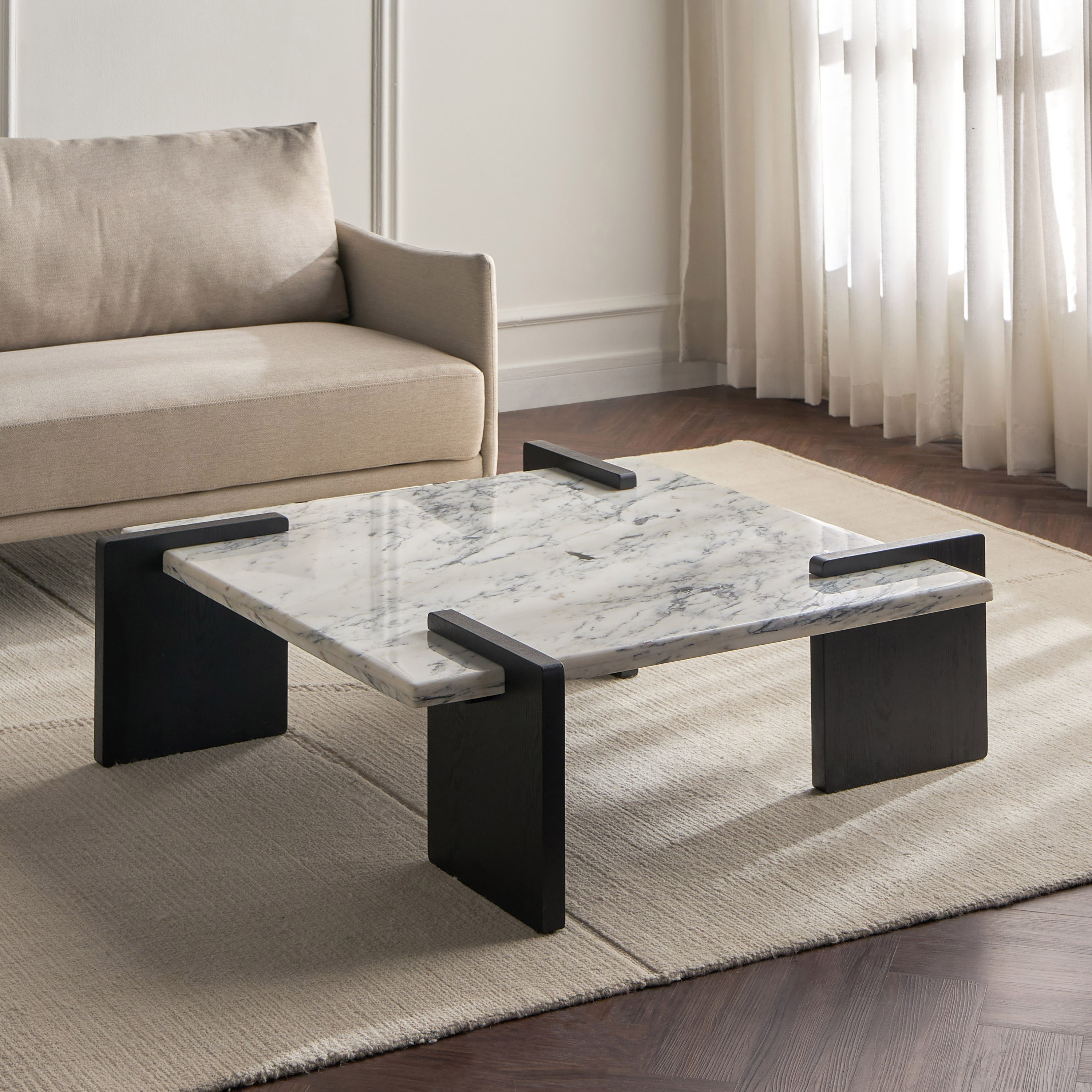 Santiago Marble Top Coffee Table