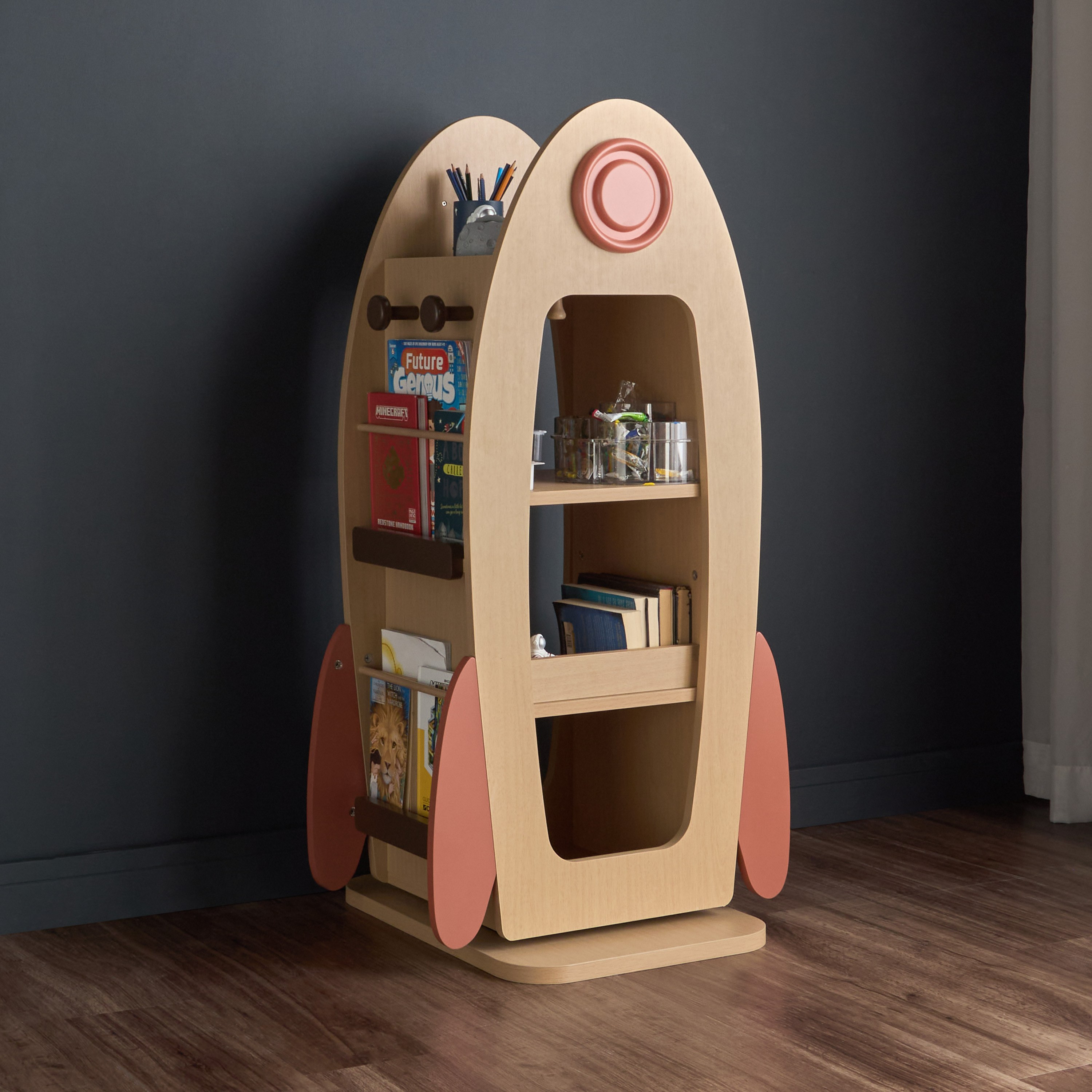Shop Rocket Rotating Bookshelf | Homecentre Oman