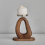 Earthy Pebbles Pillar Candleholder-household-decor-candleholdersandlanterns-image-2