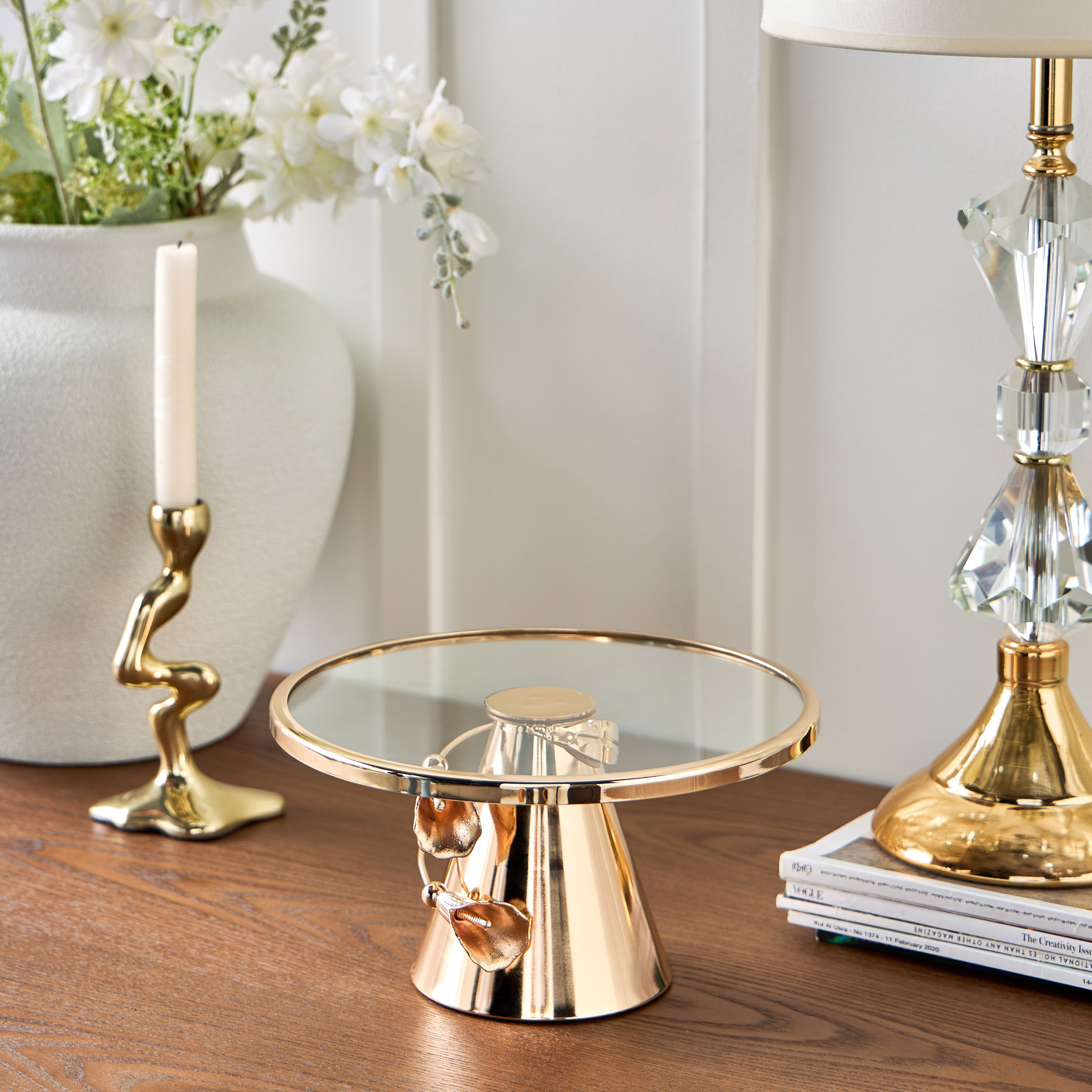 حامل كيك - دافوديل-household-decor-boxesandtrays-image-3