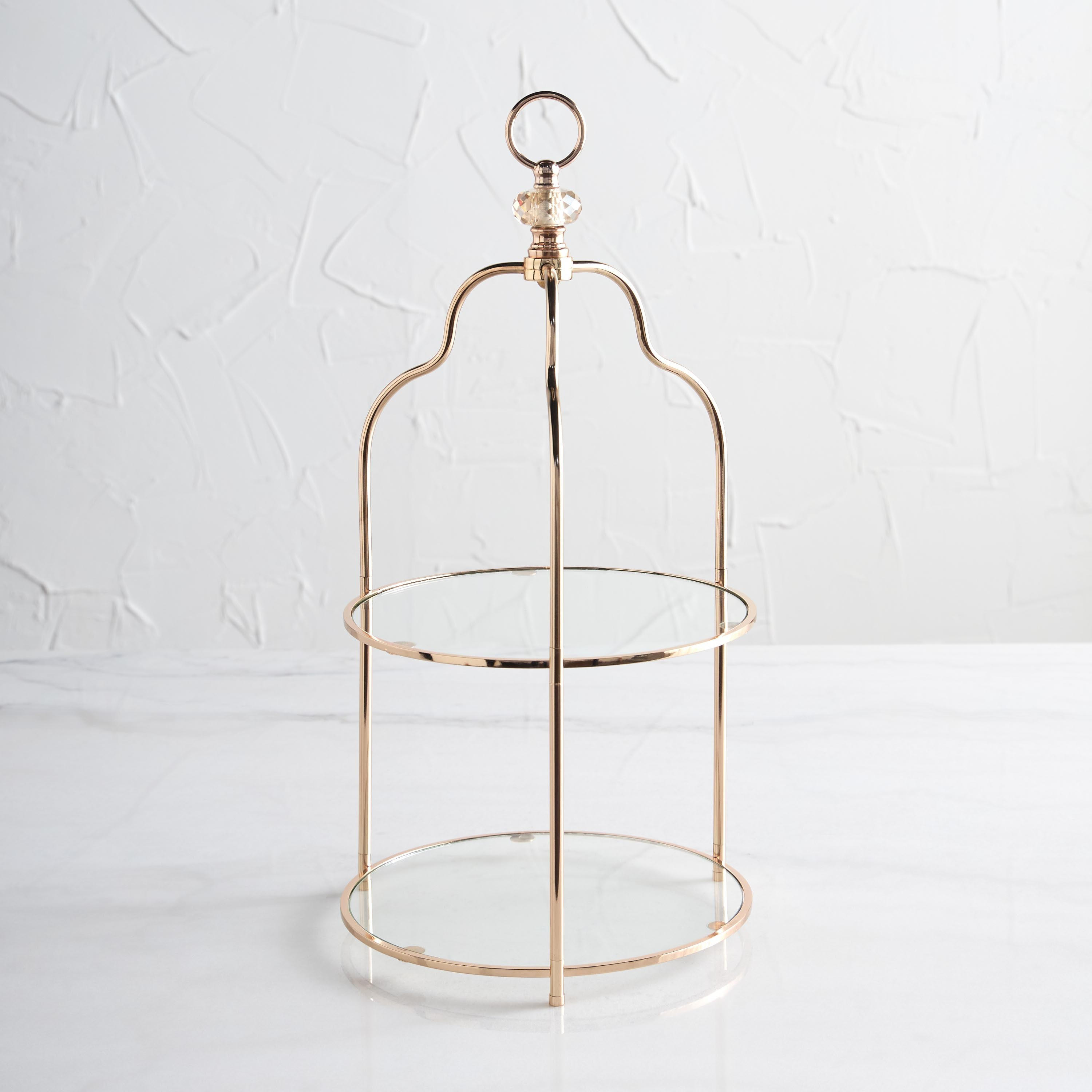 Larissa 2-Tier Cake Stand - 50 cm-household-decor-boxesandtrays-image-1