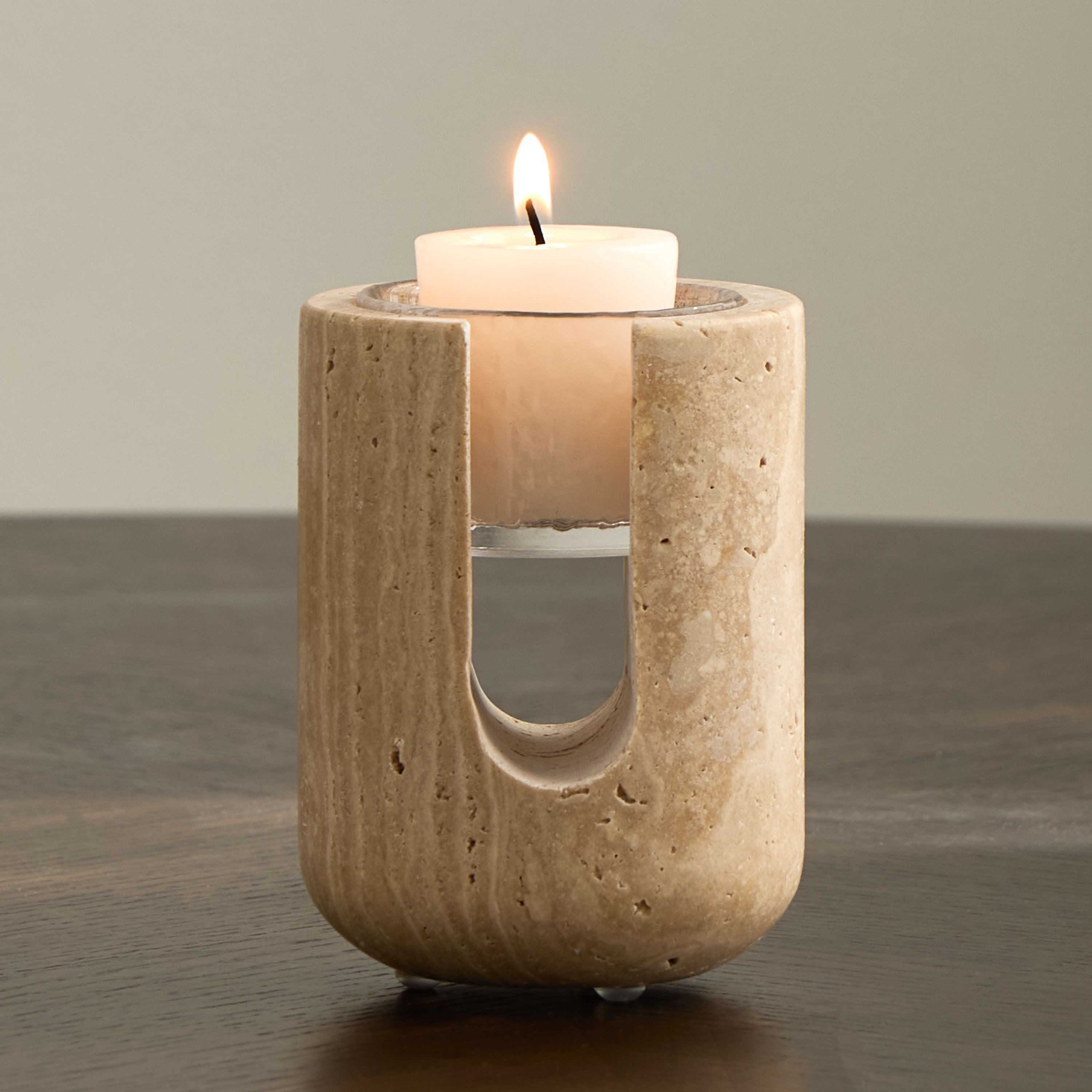 Earthy Tealight Candleholder-household-decor-candleholdersandlanterns-image-2