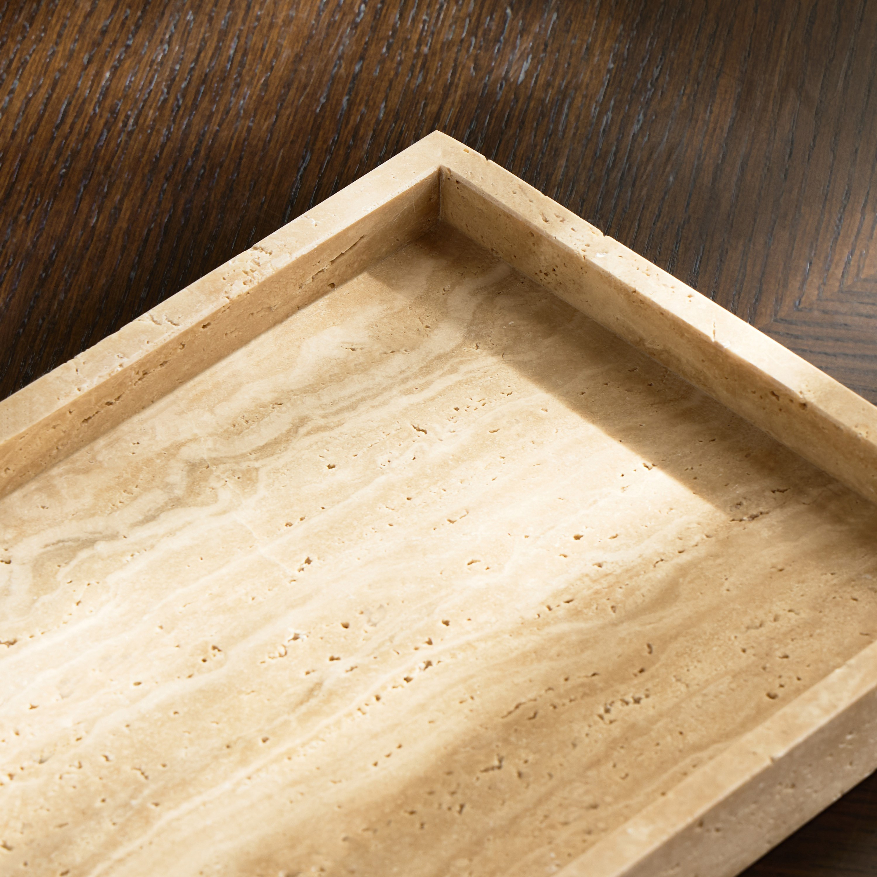 Earthy Pebbles Decorative Tray-household-decor-boxesandtrays-image-2