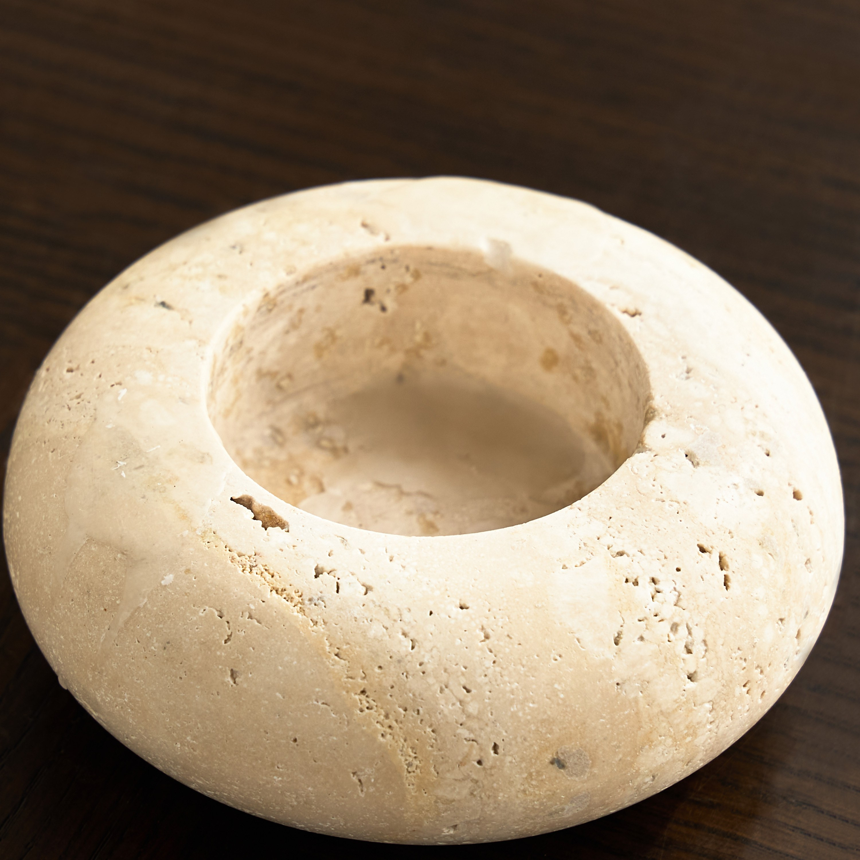 Earthy Pebbles Pillar Candleholder-household-decor-candleholdersandlanterns-image-3