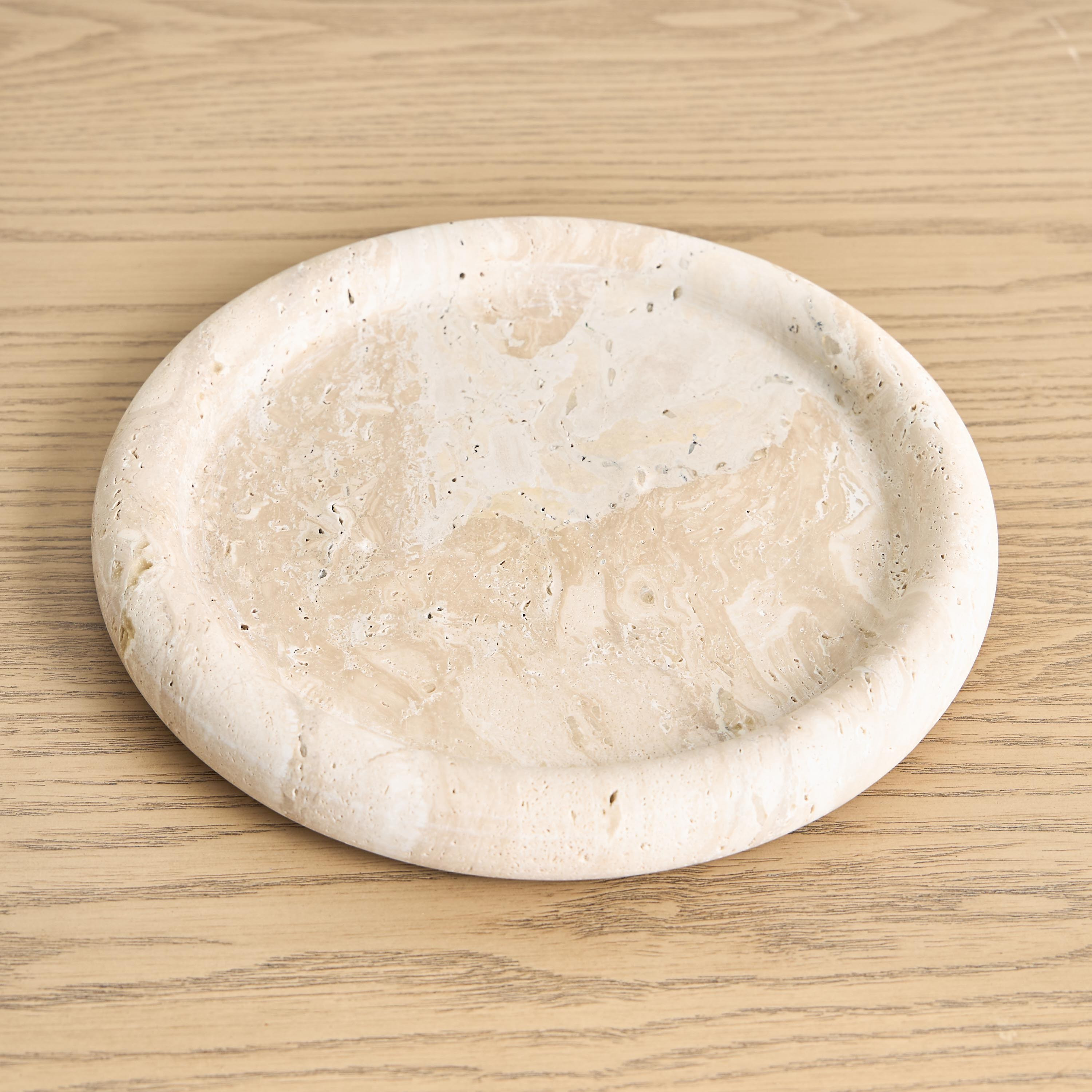 Earthy Pebbles Decorative Platter-household-decor-boxesandtrays-image-1