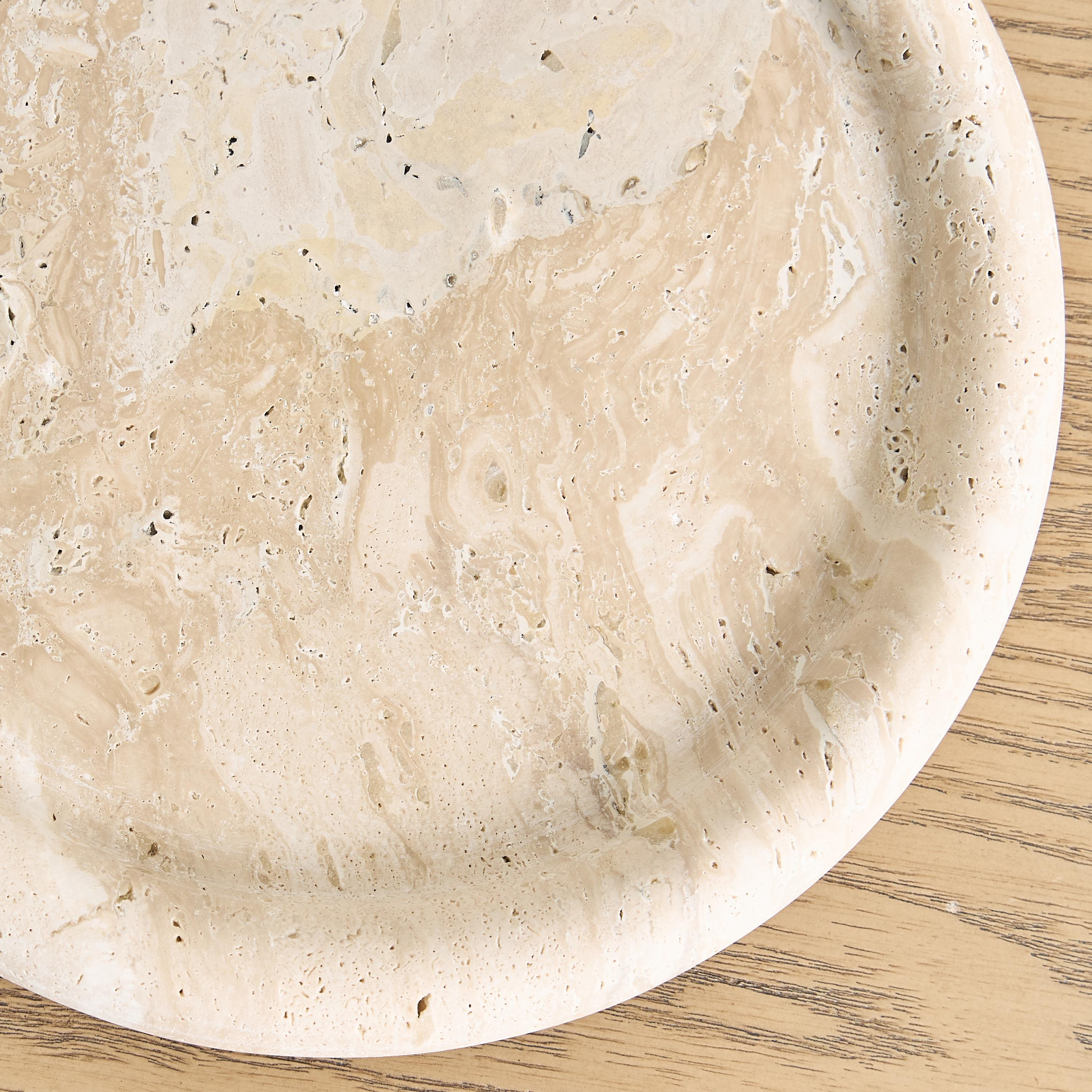 Earthy Pebbles Decorative Platter-household-decor-boxesandtrays-image-2