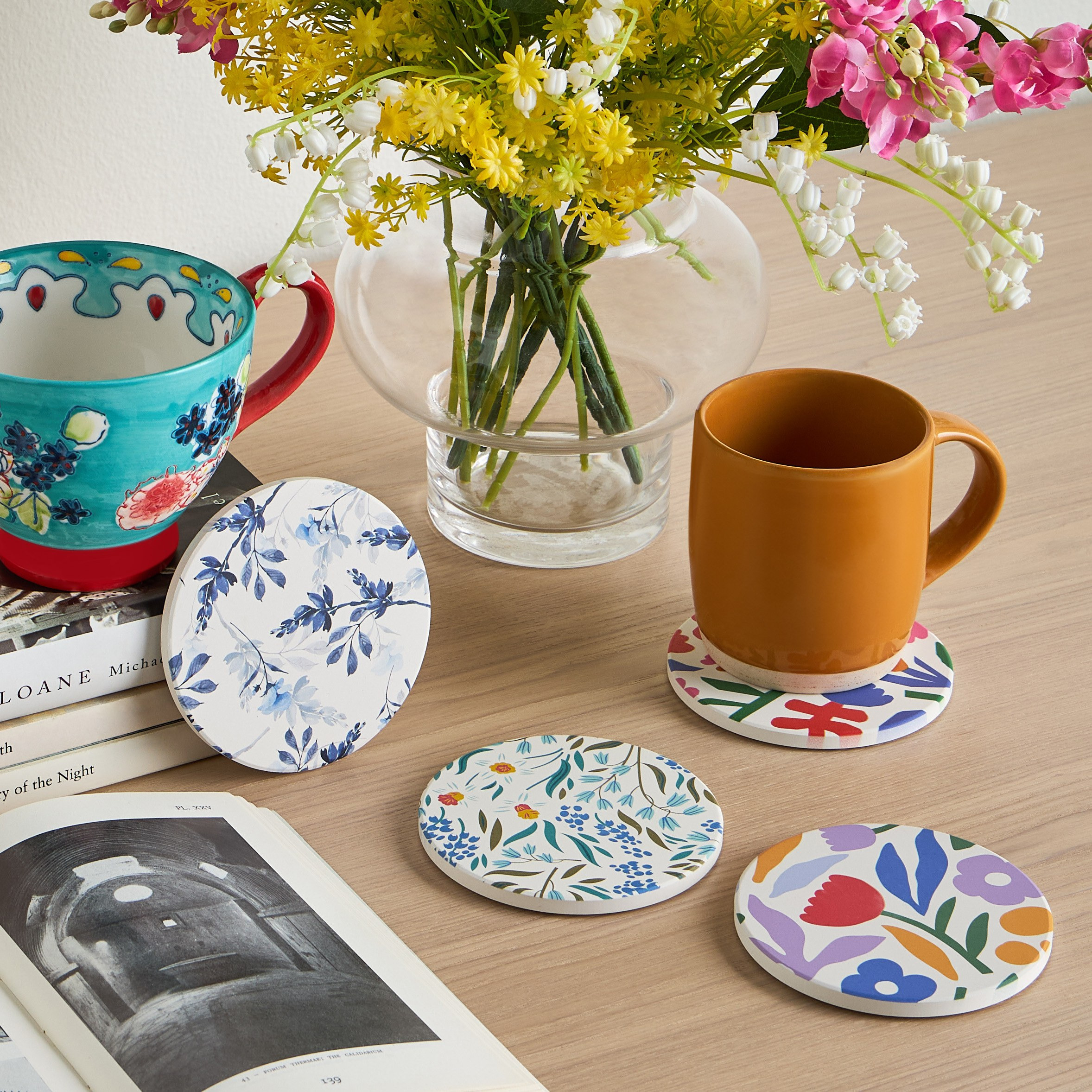 Iris Coaster - 10 cm-household-dining-tablelinen-napkinsandaccessories-image-3