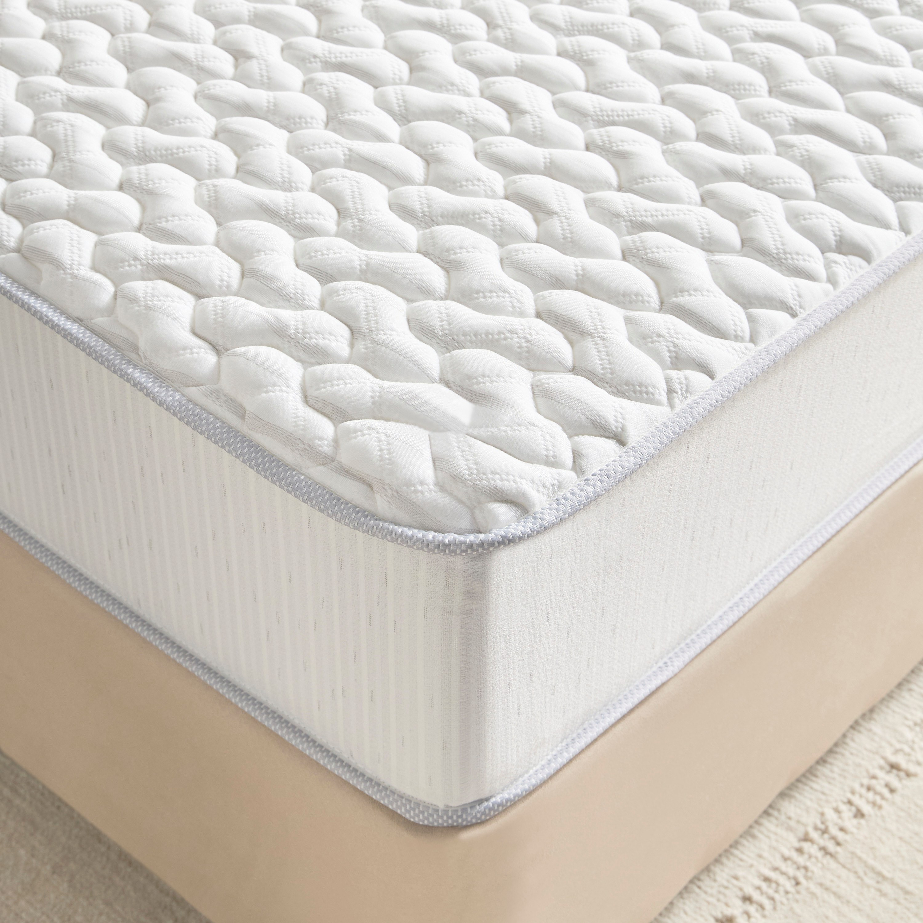 مرتبة كوين ميموري فوم بنوابض - ترانكويل - 160x200 سم-furniture-mattresses-queenmattresses-image-1