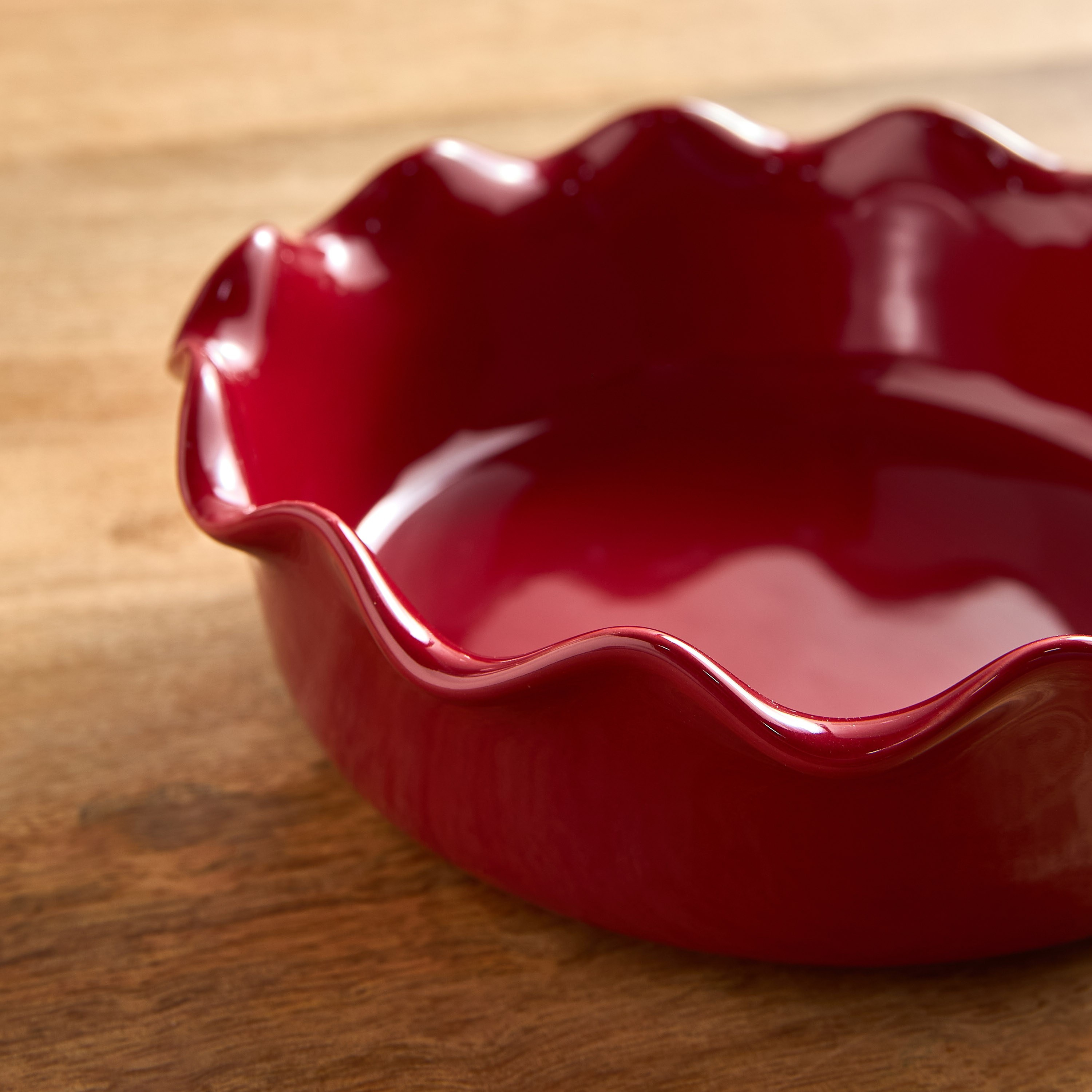 صحن خبز من الخزف الحجري - ويف سيمفوني - 22 سم-household-kitchen-bakeware-bakingdishes-image-2