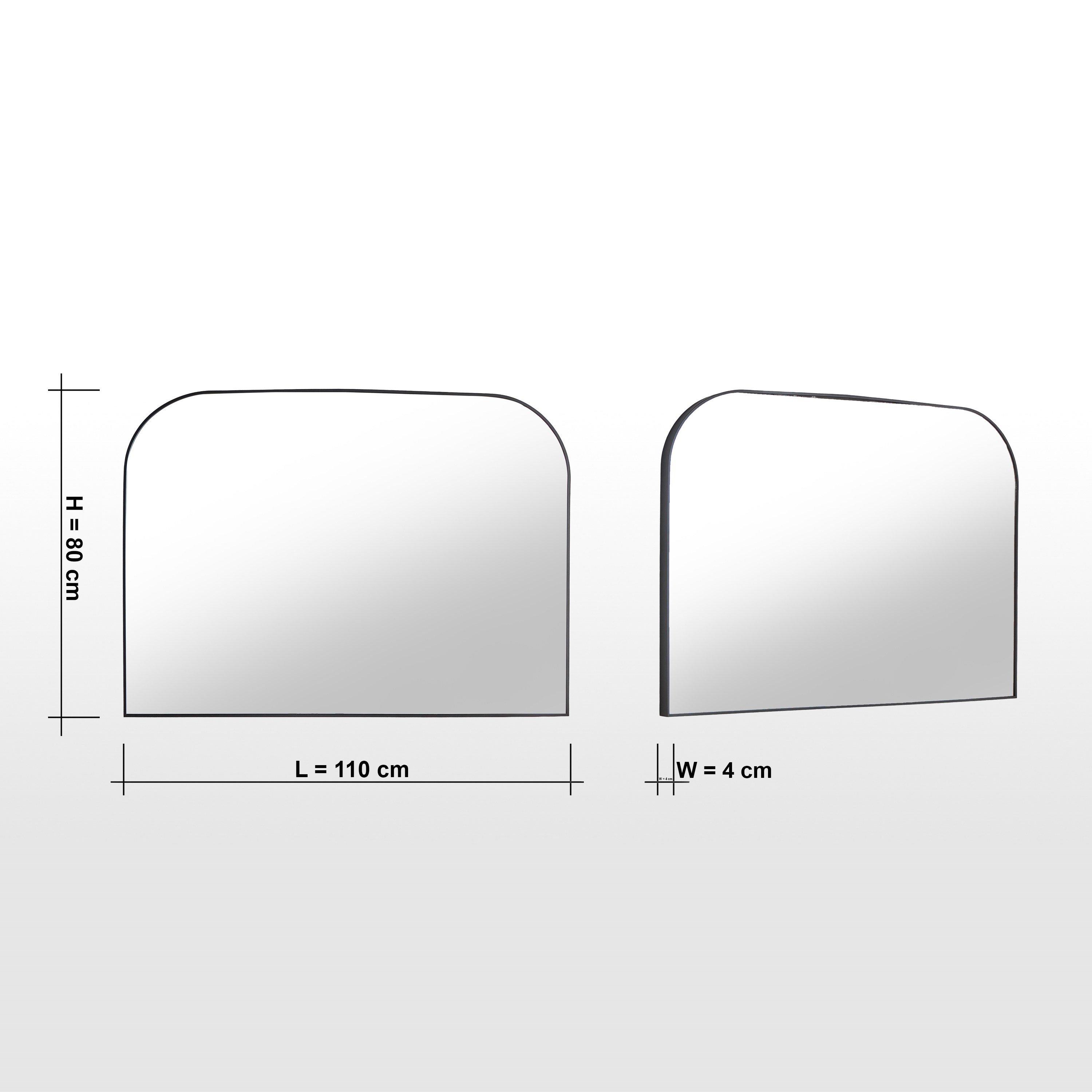 Shop Artemis Mantle Wall Mirror - 110x80 cm | Homecentre Kuwait