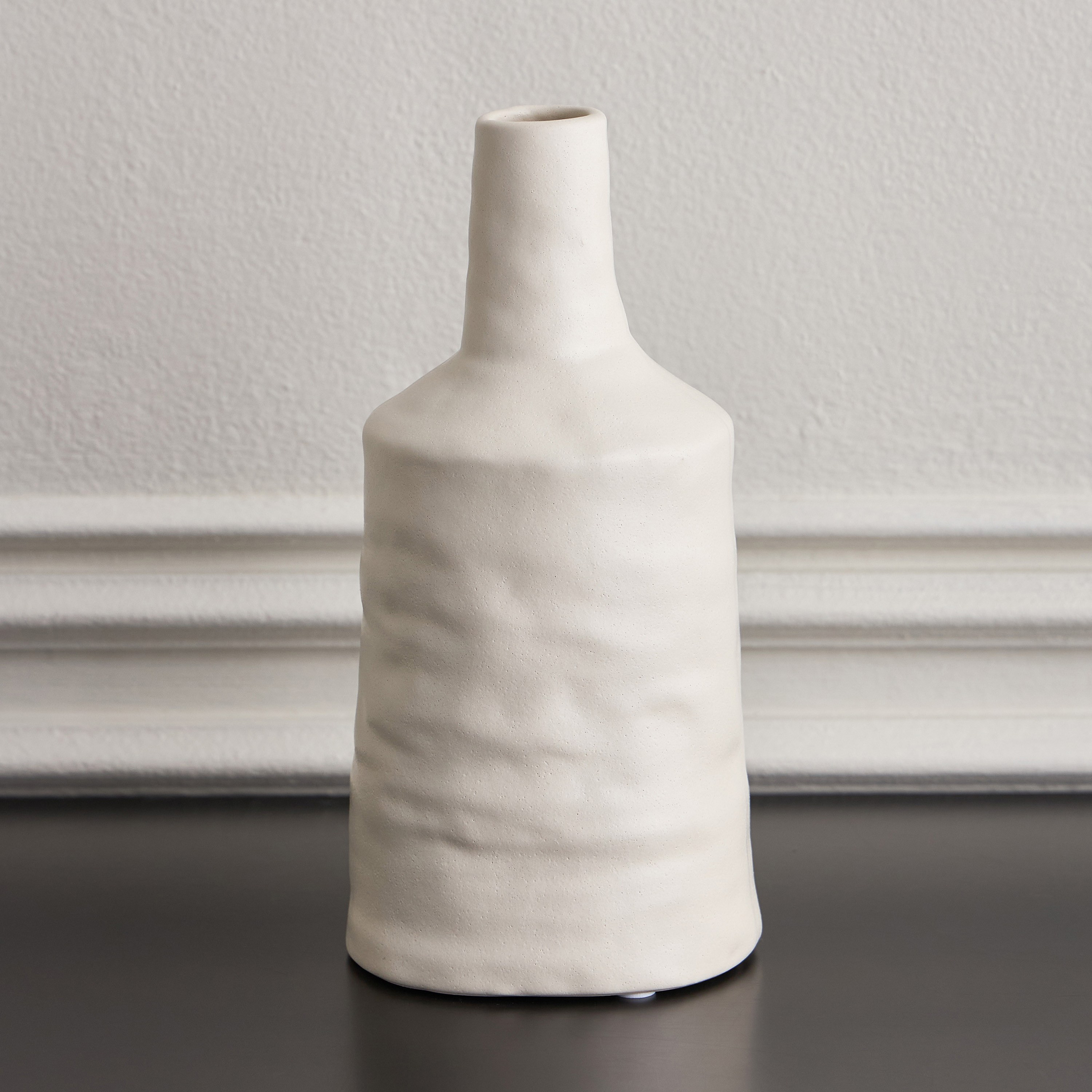 Shop Cubic Chisel Ceramic Vase - 26 cm Online | Homecentre UAE