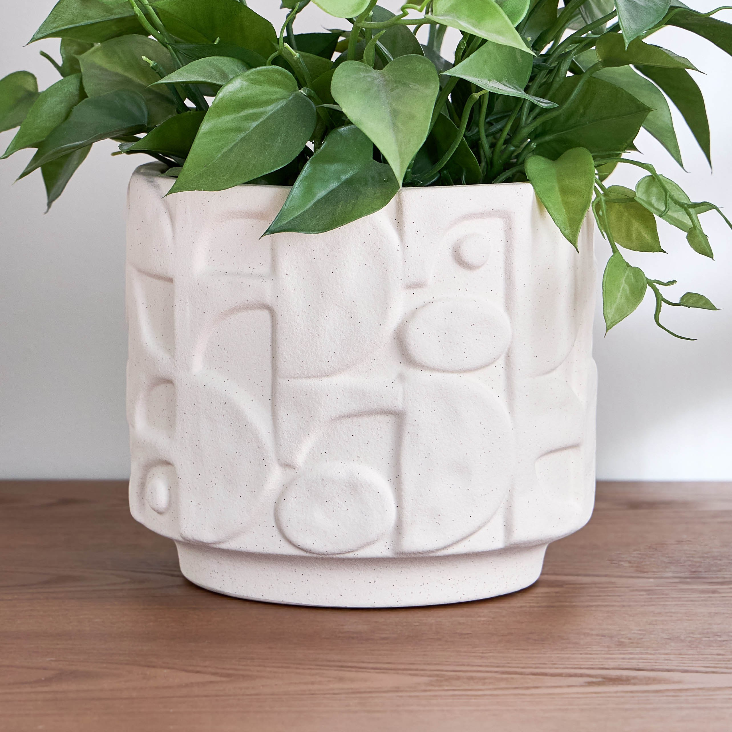 Chisel Planter Shop Cubic Chisel Ceramic Planter - 19 cm | Homecentre UAE