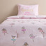 طقم لحاف قطن كامل قطعتين - بيبي باليرينا - 220x135 سم-kids-beddingandwindows-bedding-comforters-image-4