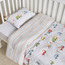 Baby Cars Waffle Reversible 144 Thread Count 2-Piece Toddler Comforter Set - 100x140 cm-baby-nursery-babybedding-image-2