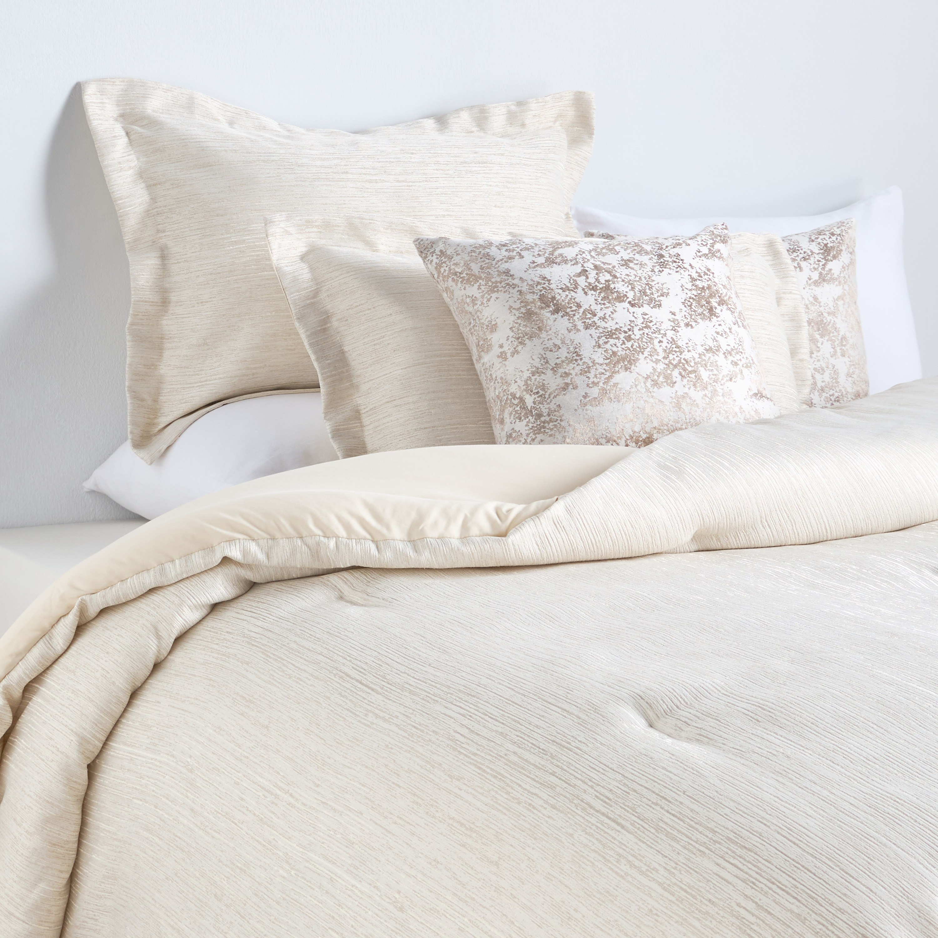 Claudia Jacquard 6-Piece Super King Comforter and Sheet Set - 240x260 cm-household-bedding-comfortersandbedspreads-bedinabag-image-1