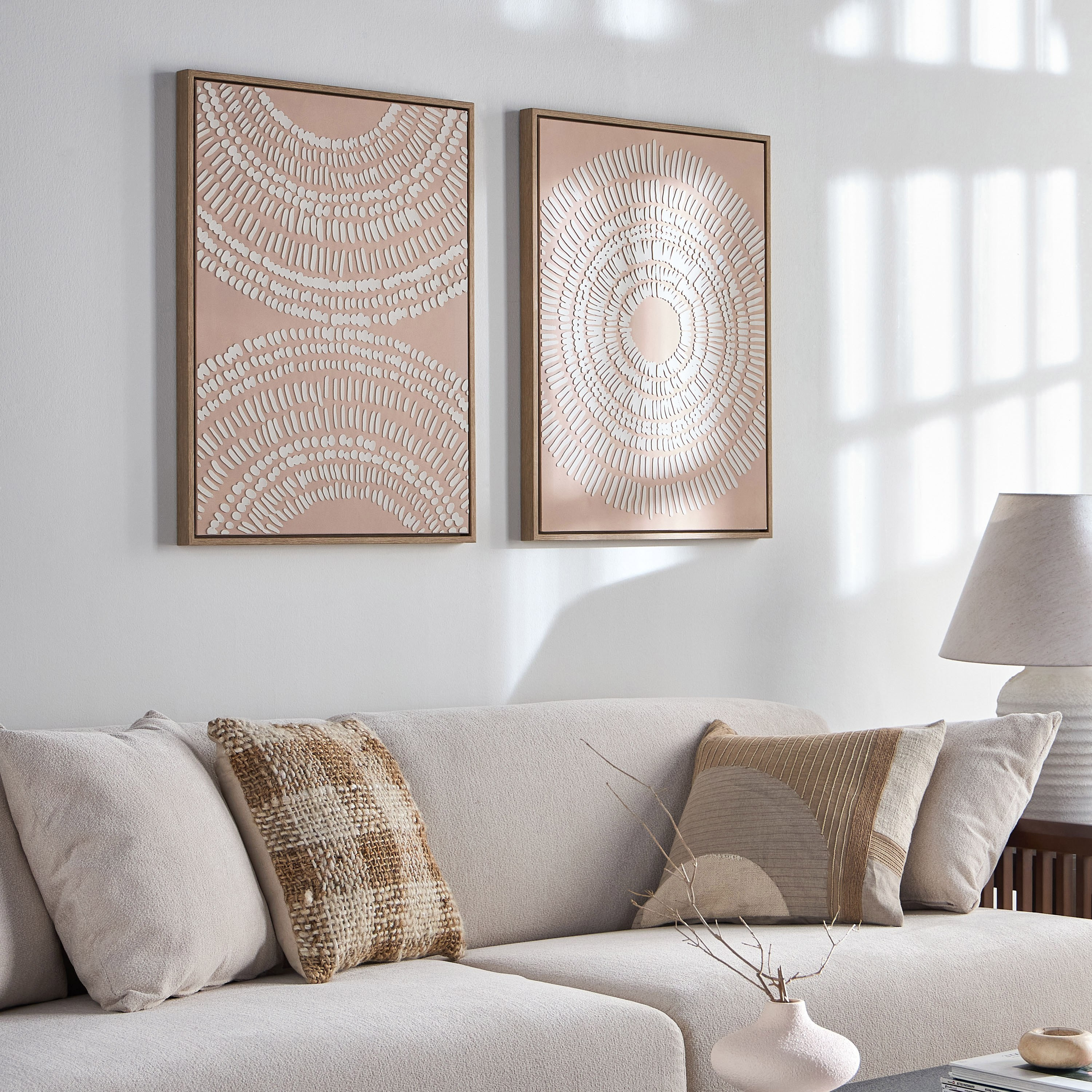 زينة حائط كانفاس مؤطرة - ليفكي- 60x80 سم-household-walldecorandmirrors-wallart-image-2