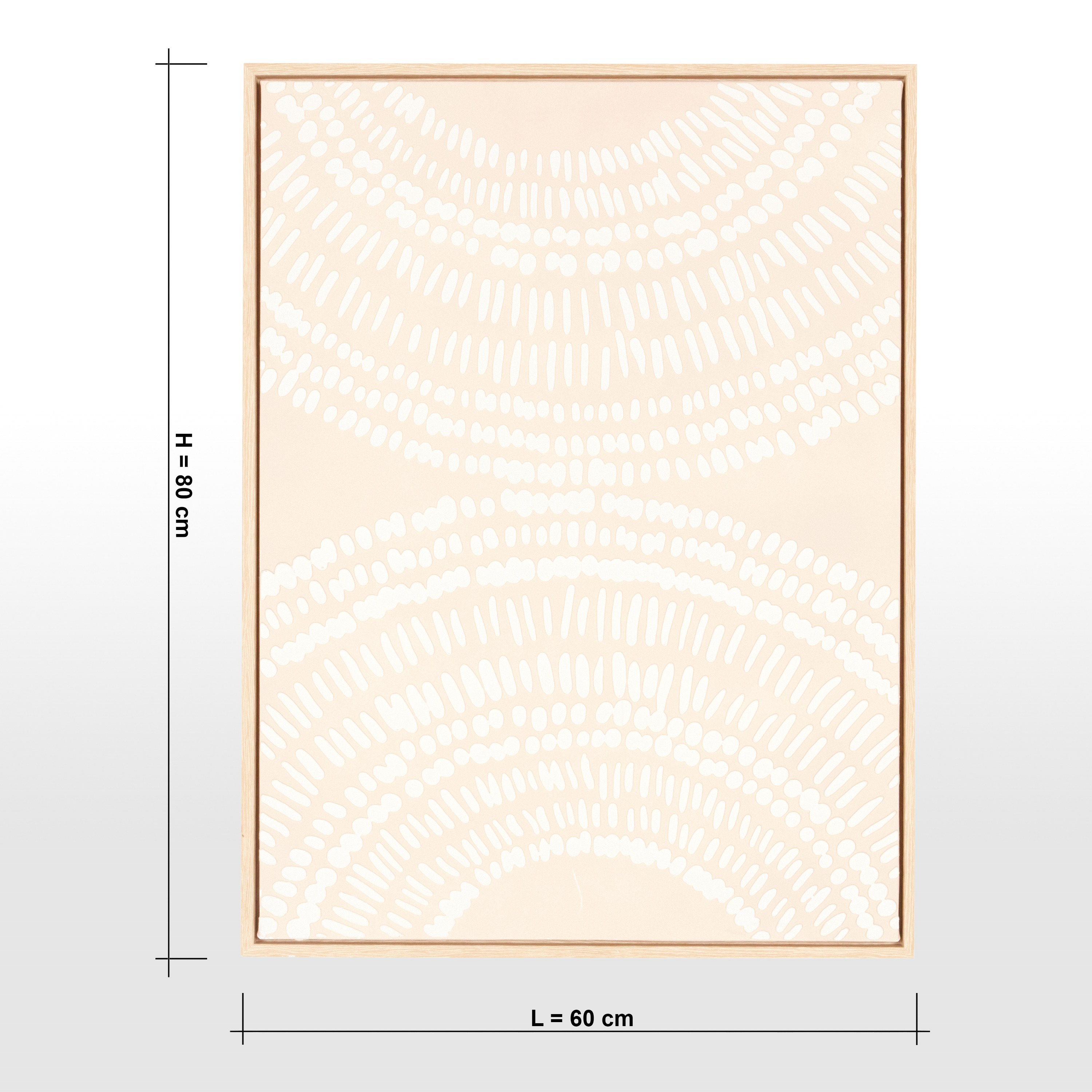 زينة حائط كانفاس مؤطرة - ليفكي- 60x80 سم-household-walldecorandmirrors-wallart-image-1