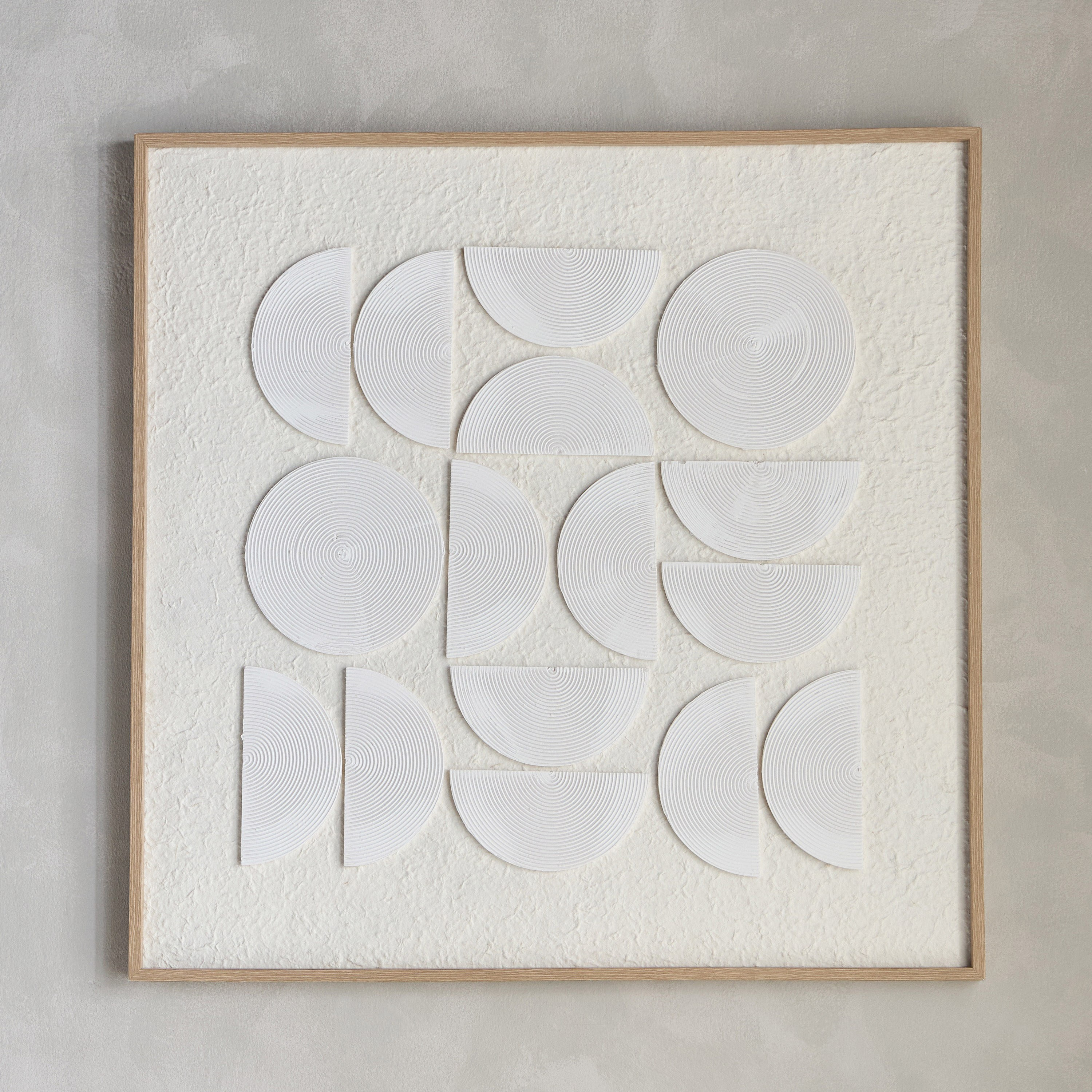 Freita 3D Framed Wall Art - 80x80 cm-household-walldecorandmirrors-wallart-image-1
