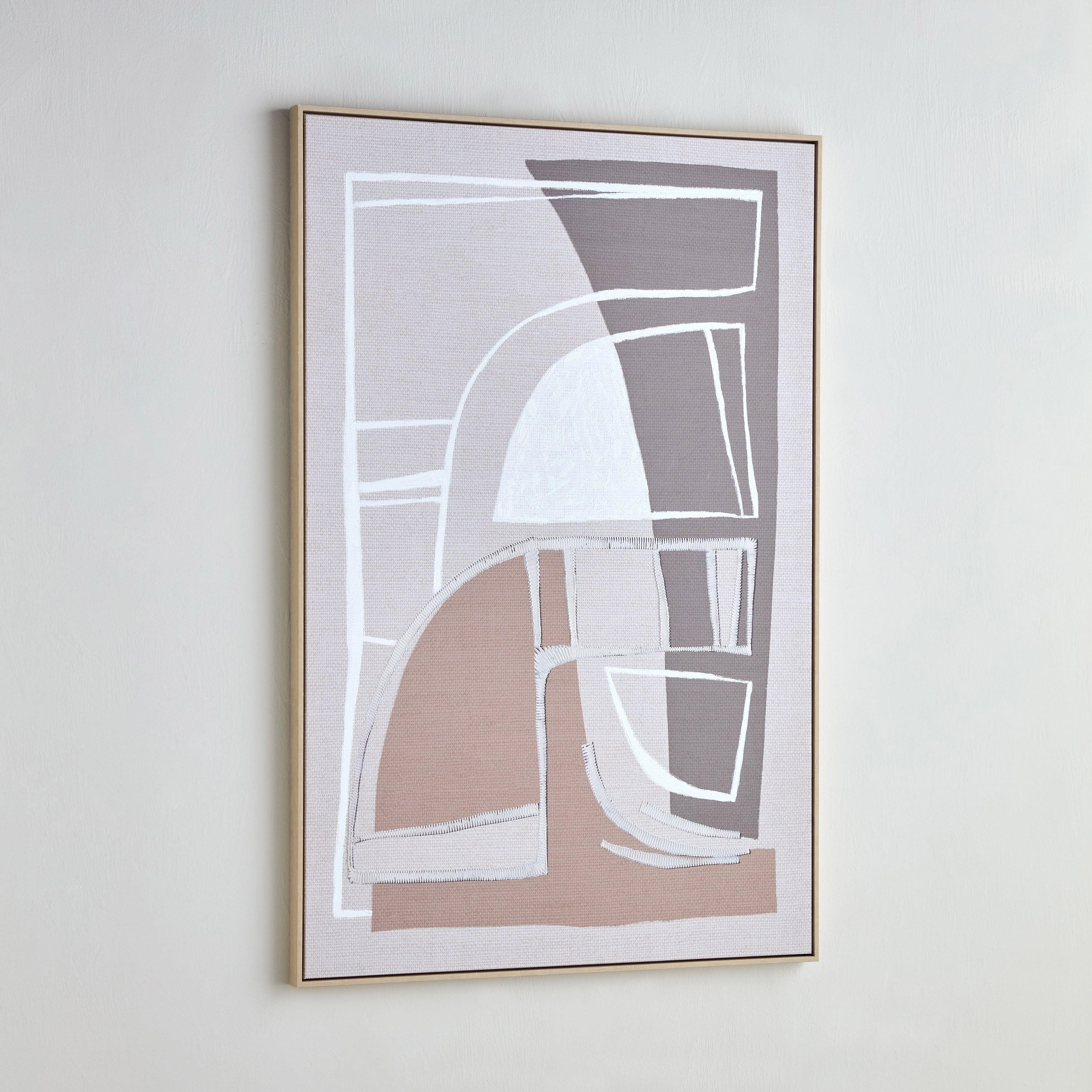 Roca Framed Canvas Wall Art - 100x150 cm-household-walldecorandmirrors-wallart-image-2