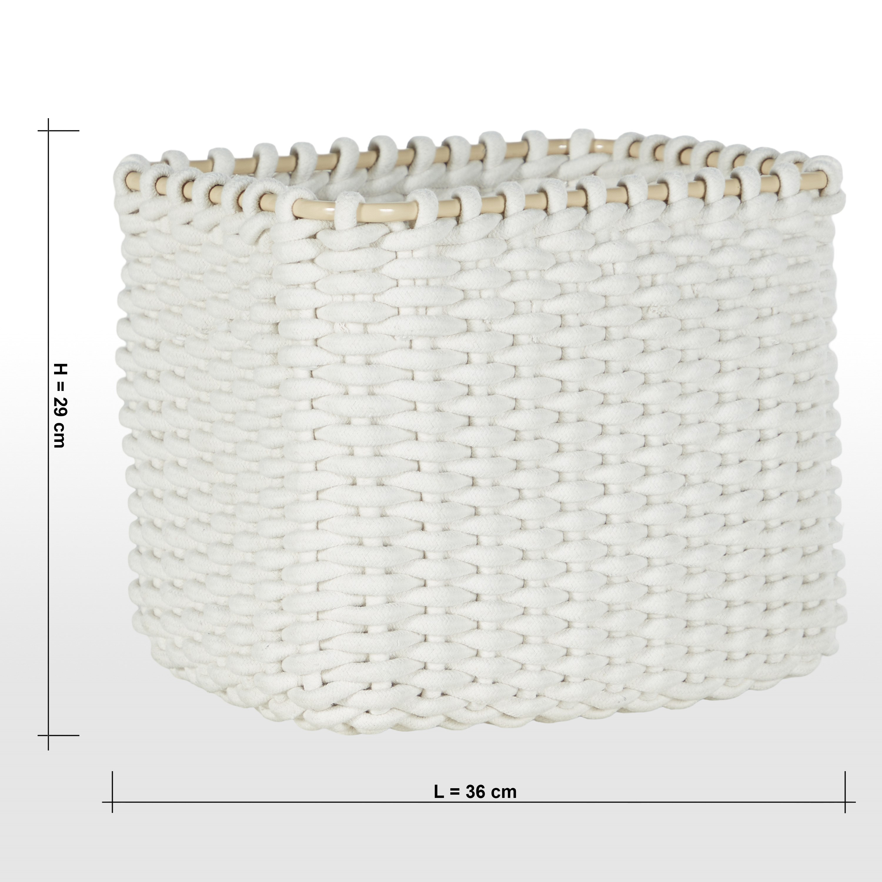 Zianna Storage Basket - 36x26x29 cm-household-storage-storagesolutions-storageboxesandbaskets-image-4