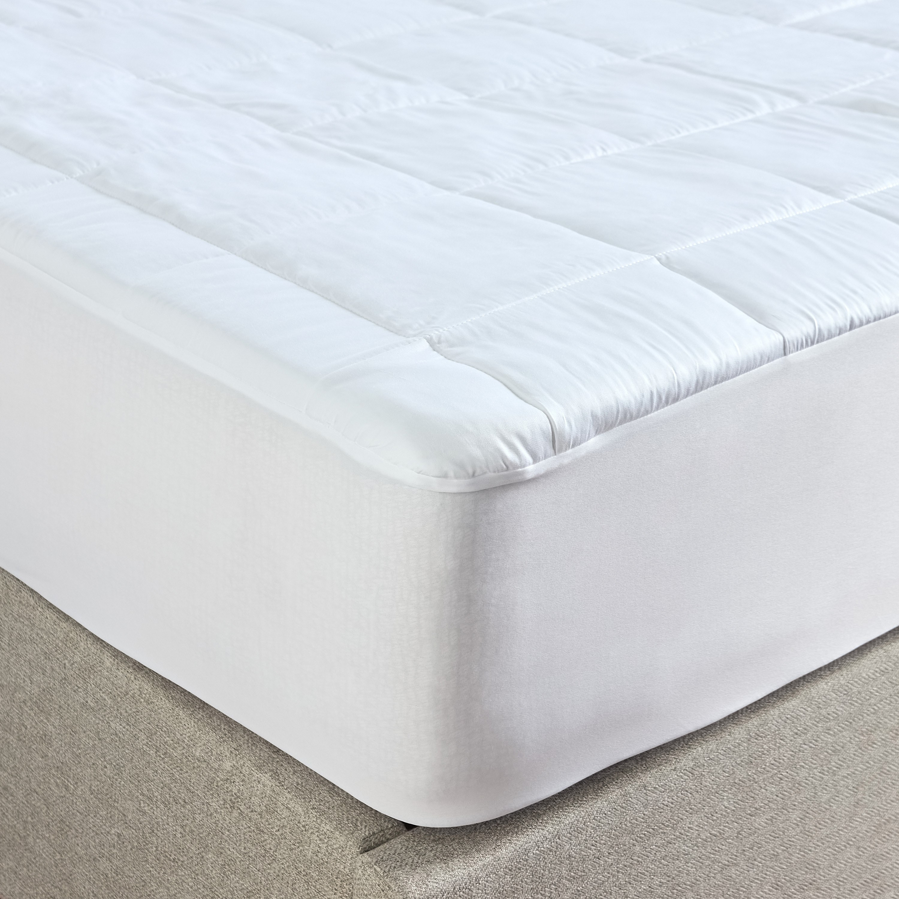 Terra Bamboo 400 Thread Count Super King Mattress Protector - 205x200 cm-household-bedding-mattresstoppersandprotectors-mattressprotectors-image-1
