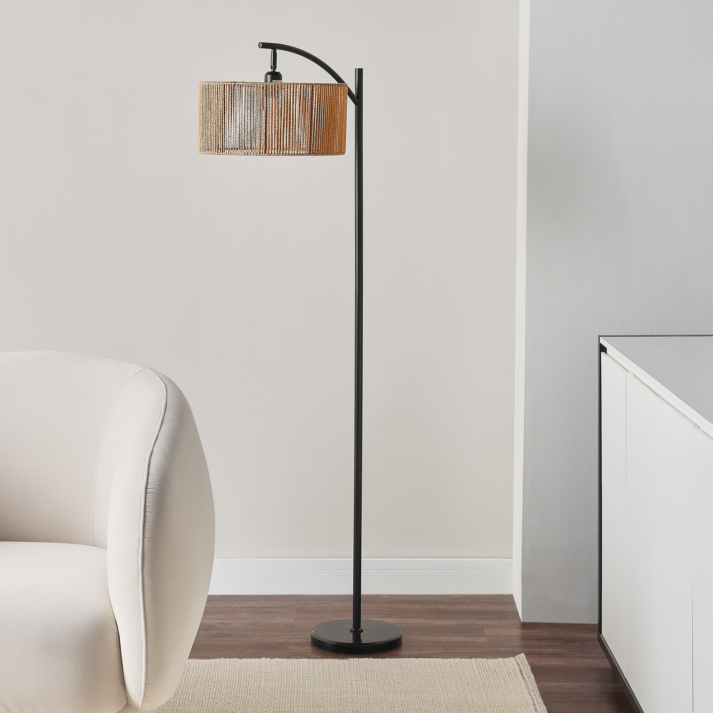 Ruiz Metal Floor Lamp - 157 cm-household-lighting-floorlamps-image-1
